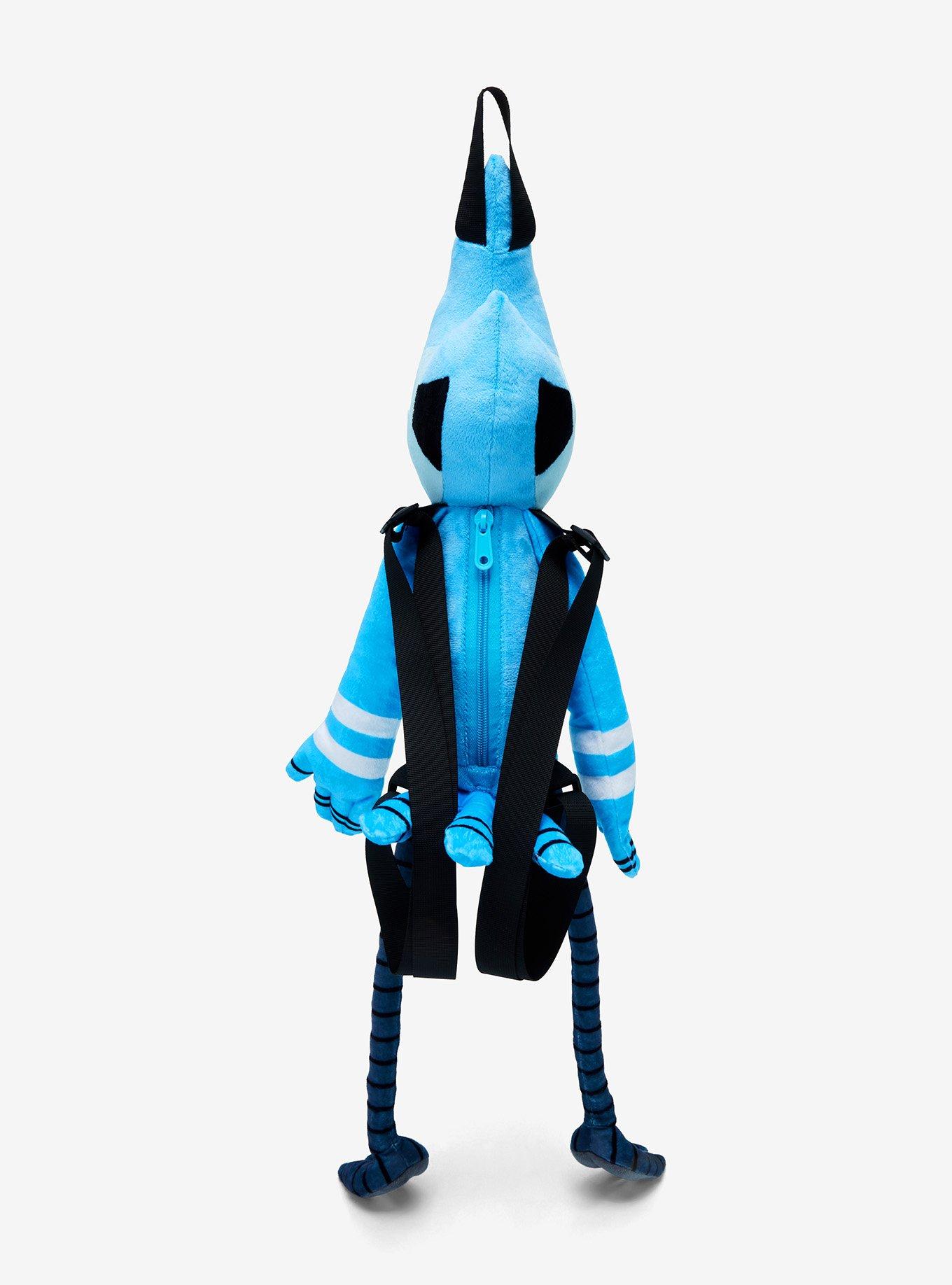 Regular Show Mordecai Plush Backpack, , alternate