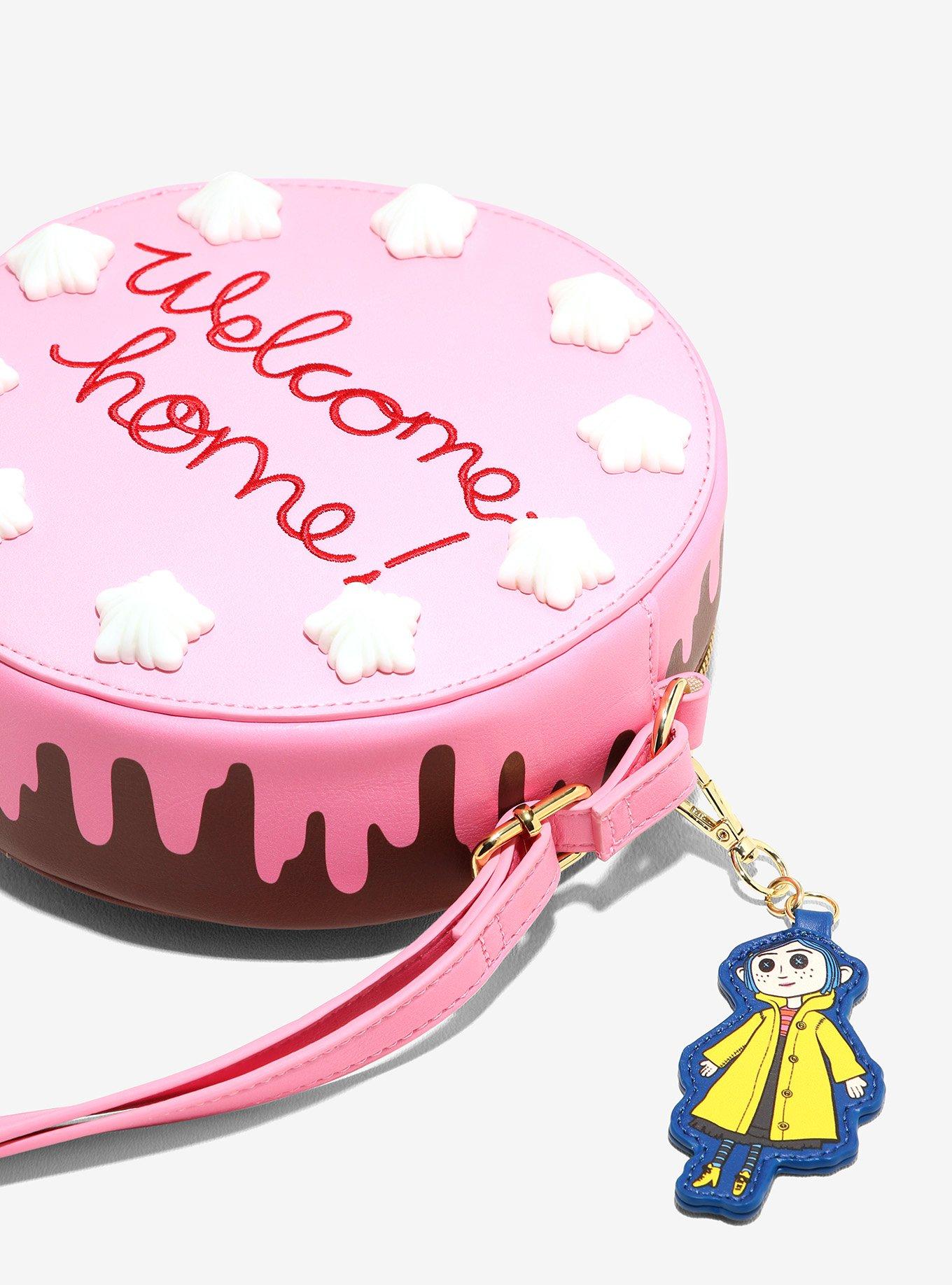 Coraline Welcome Home Cake Figural Crossbody Bag