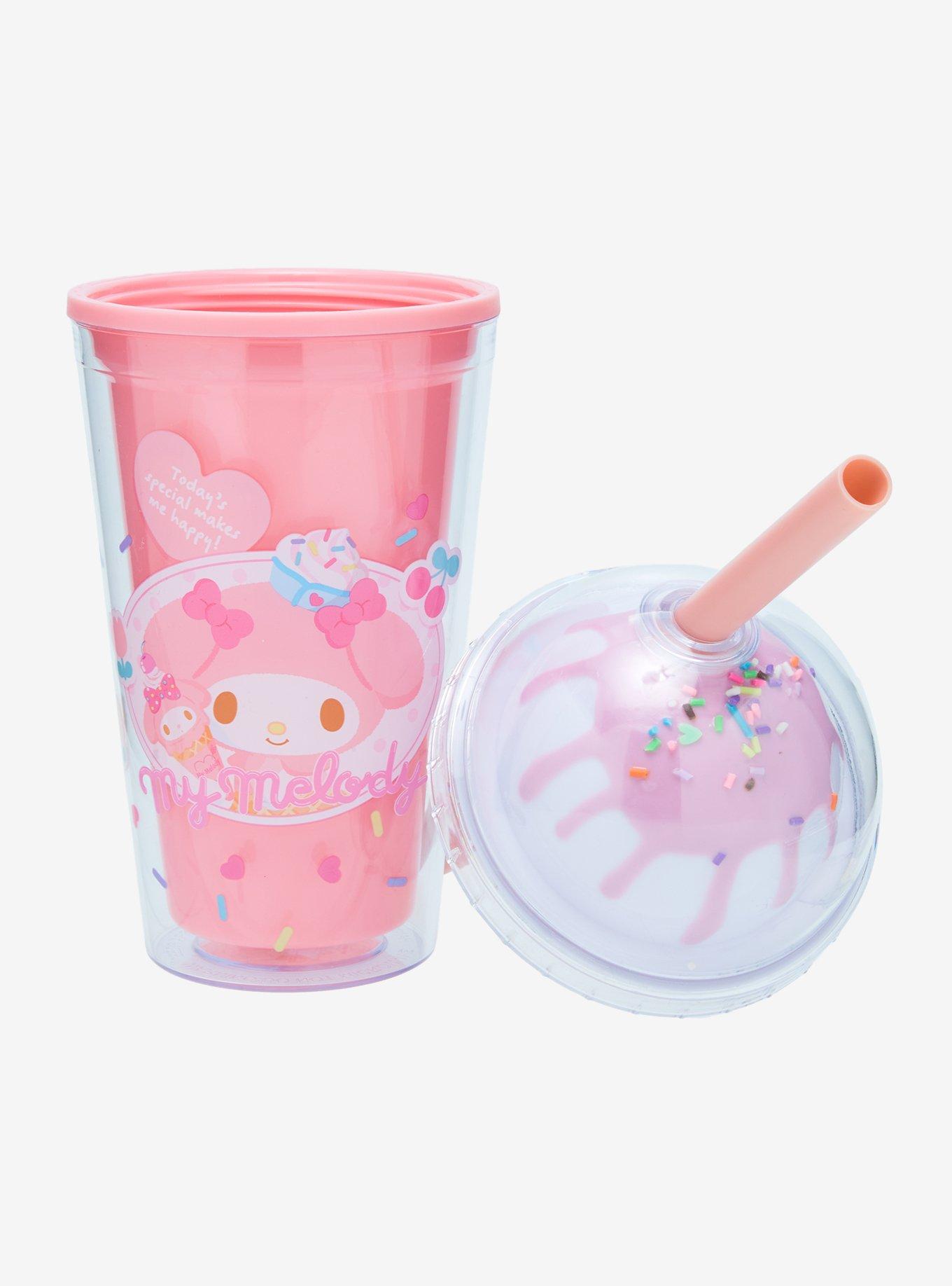 My Melody Ice Cream Dome Acrylic Travel Cup, , alternate