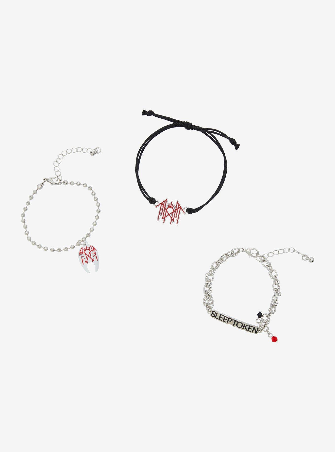 Sleep Token Logo Bracelet Set, , alternate