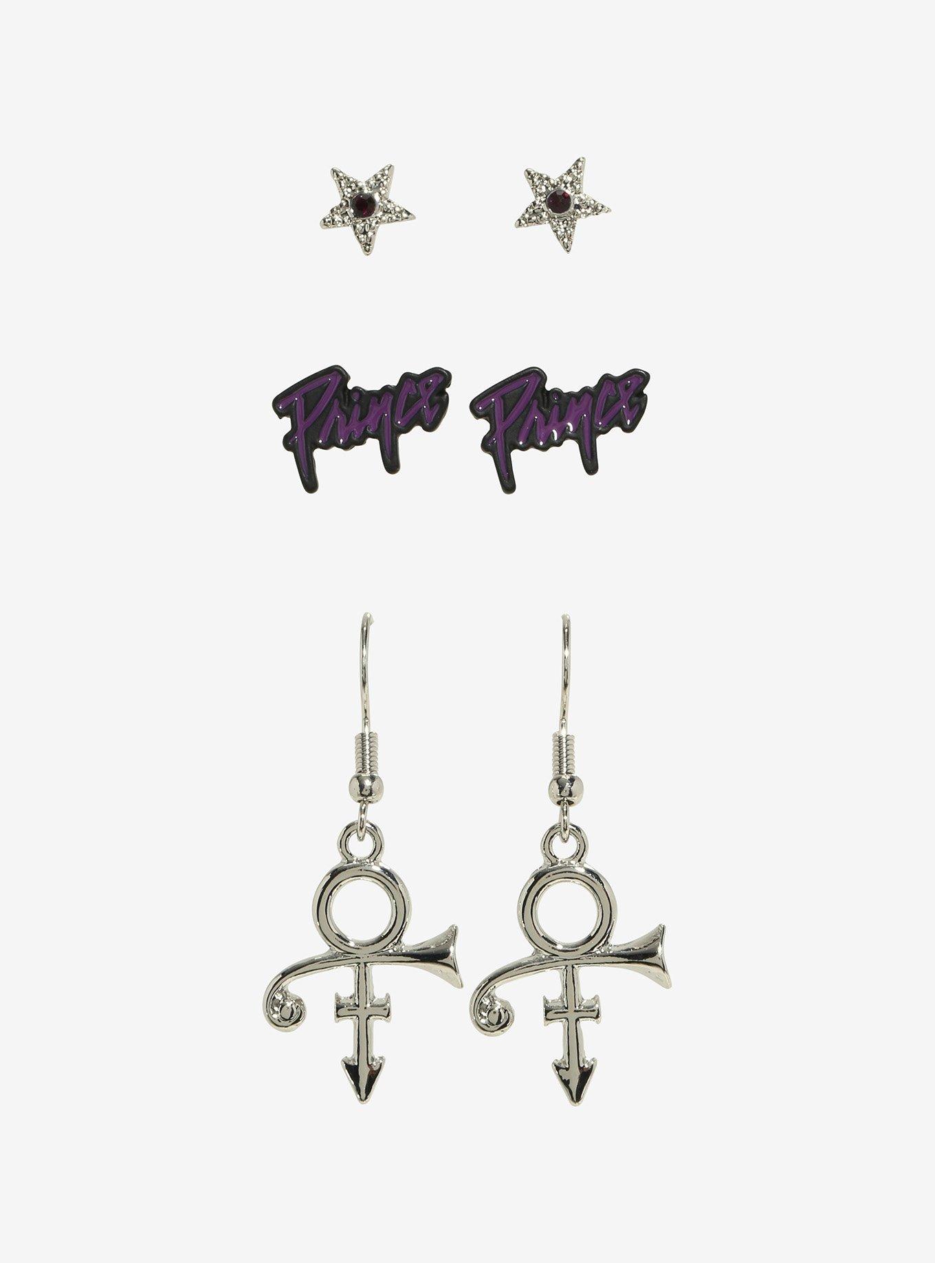 Prince Logo Earring Set, , alternate