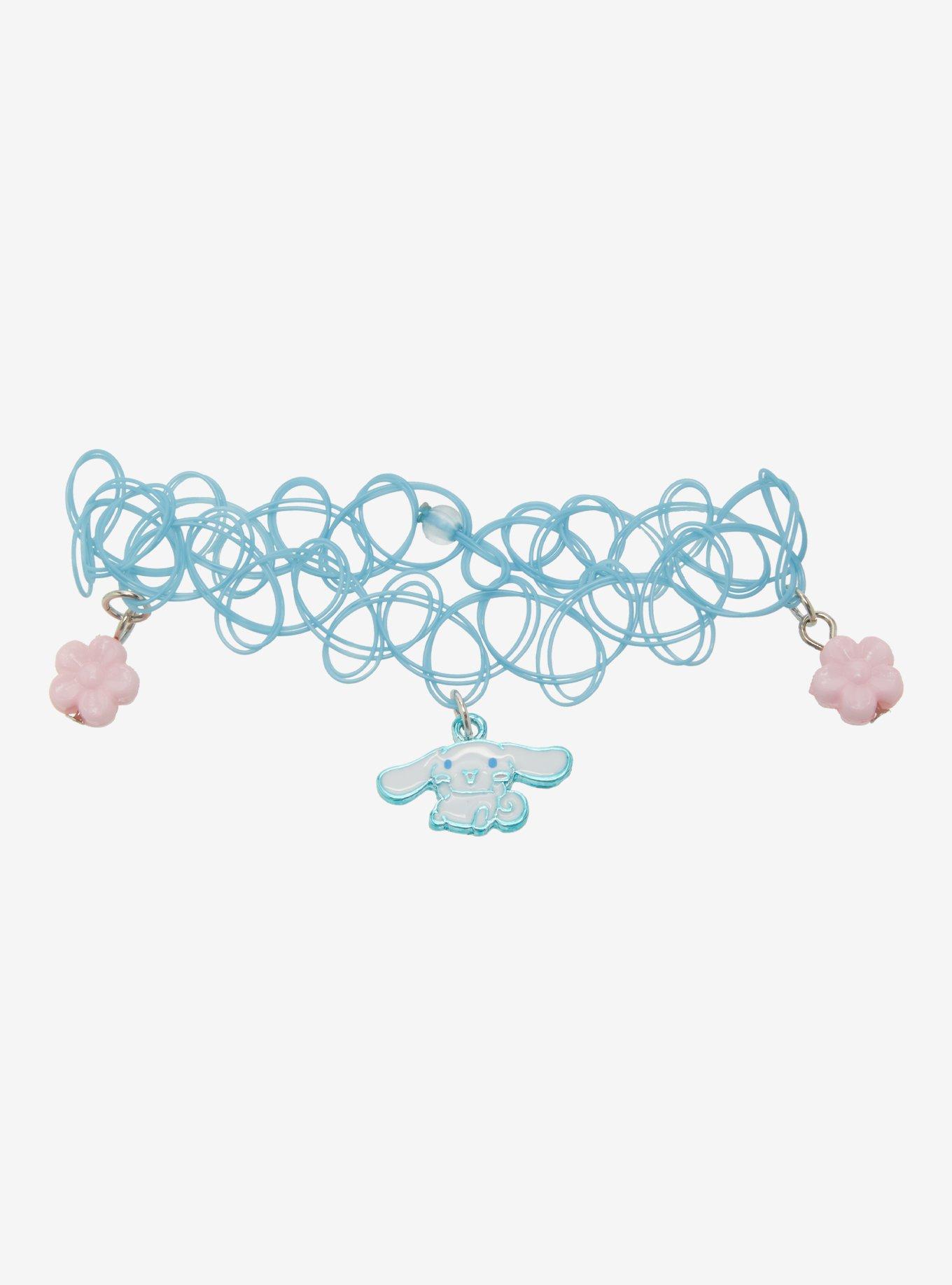 Cinnamoroll Charm Tattoo Stretch Bracelet, , alternate