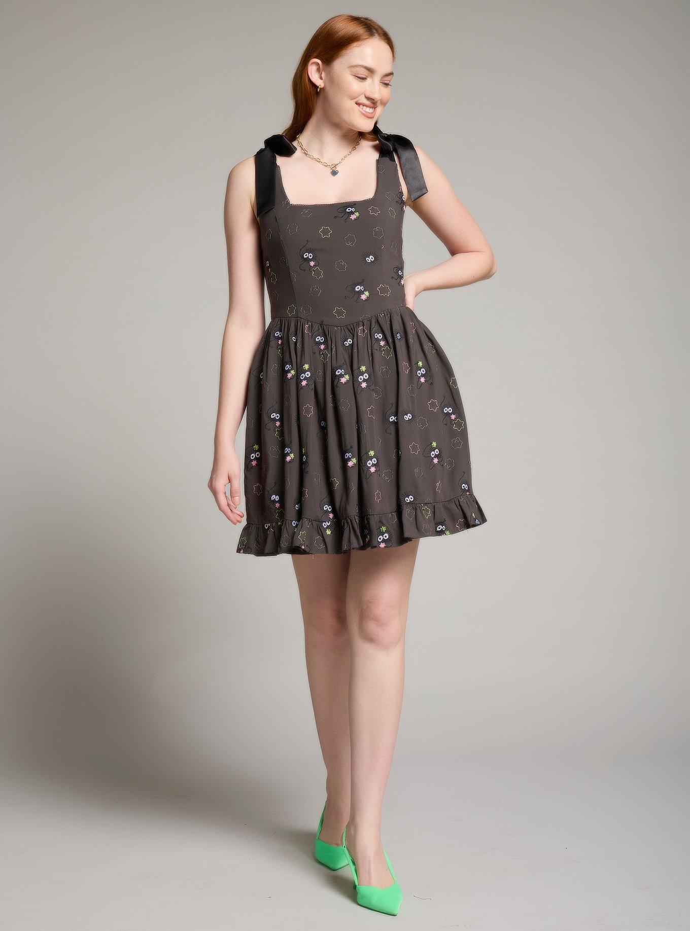 Her Universe Studio Ghibli® Spirited Away Soot Sprites Allover Print Tank Dress, MULTI, alternate
