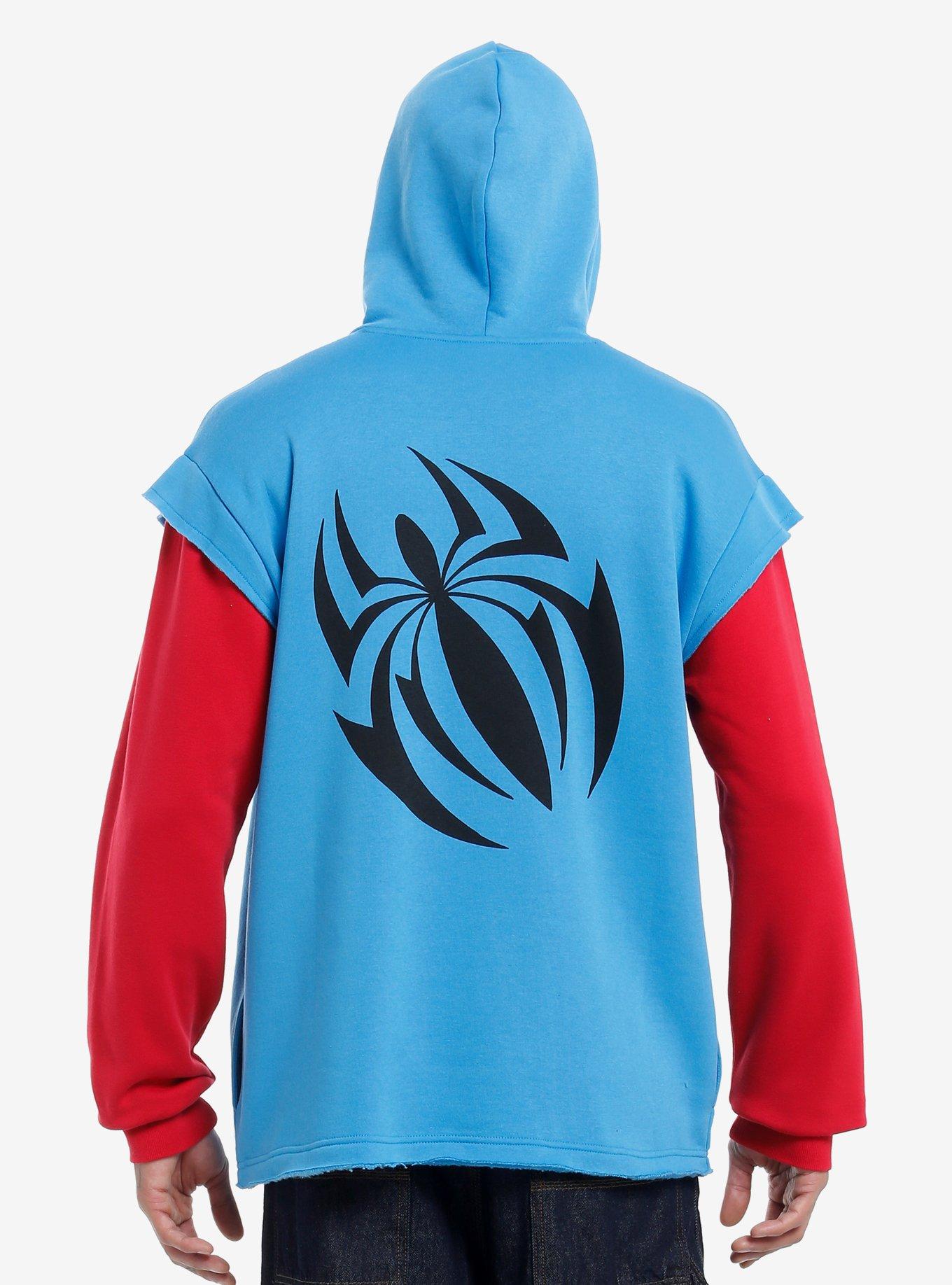 Our Universe Marvel Spider-Man: Across The Spider-Verse Scarlet Spider Twofer Hoodie, MULTI, alternate