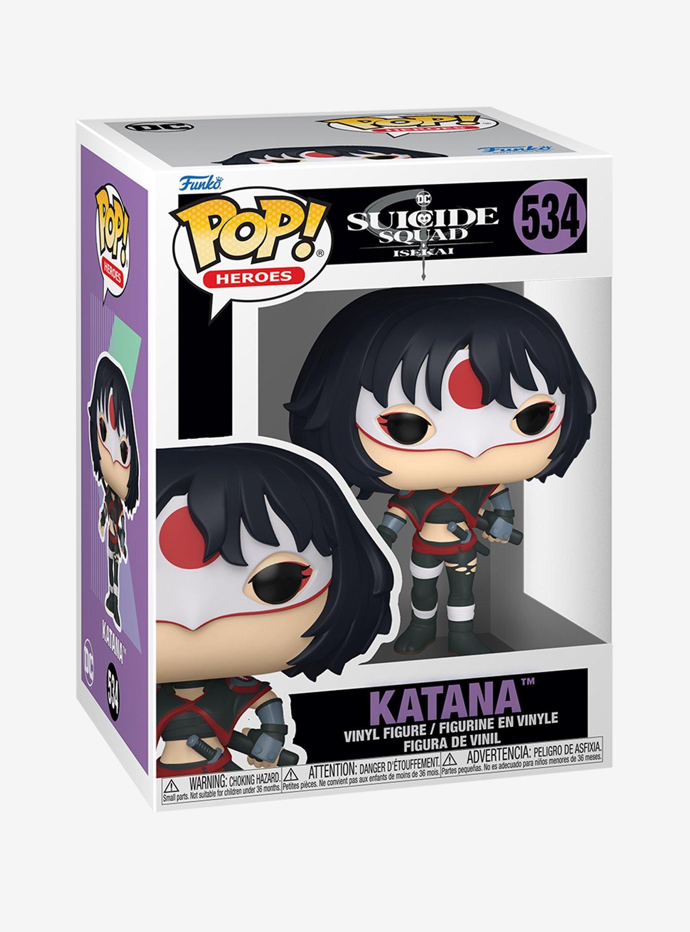 Funko Pop! Heroes DC Comics Suicide Squad Isekai Katana Vinyl Figure, , alternate