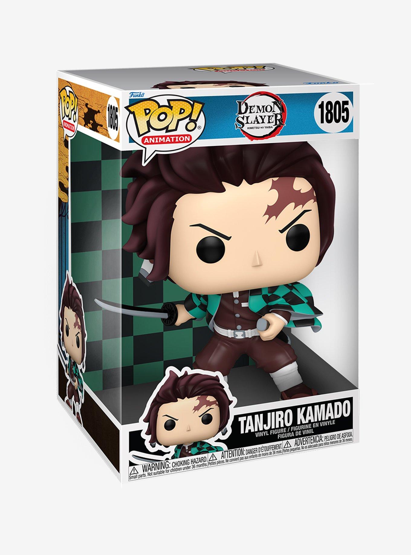 Funko Pop! Animation Demon Slayer: Kimetsu no Yaiba Tanjiro Kamado Jumbo Vinyl Figure, , hi-res