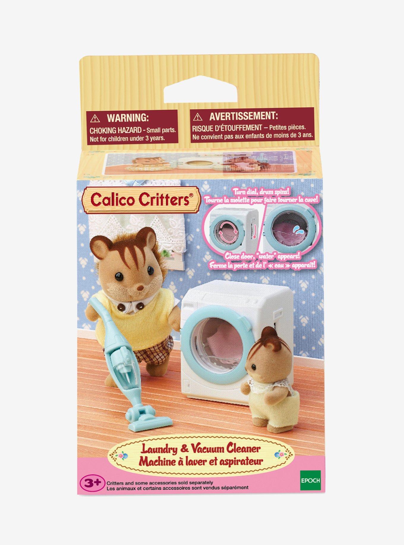 Calico Critters Laundry & Vacuum Cleaner Set, , hi-res