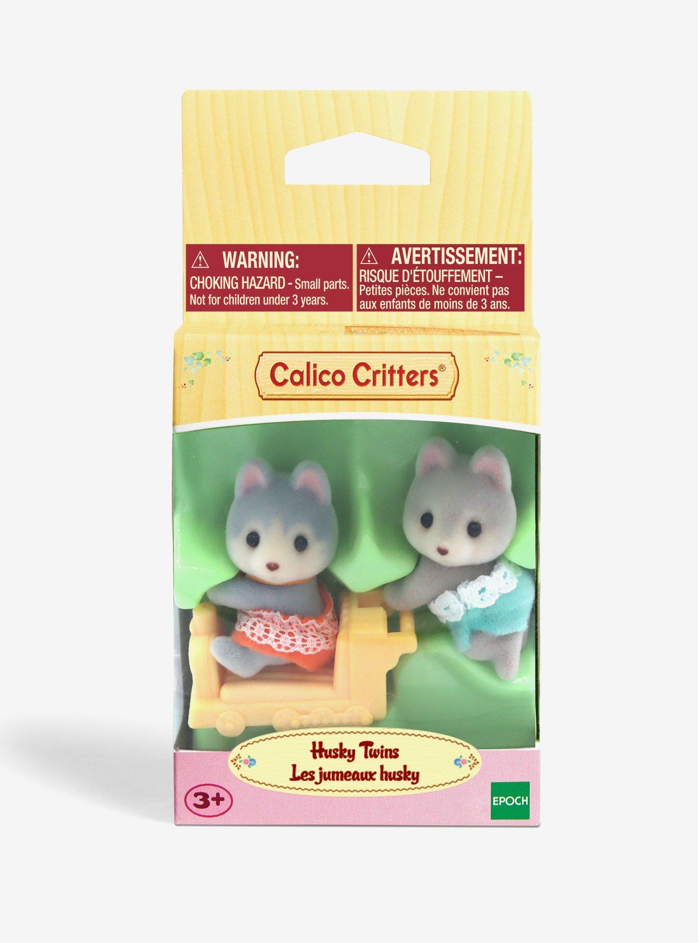 Calico Critters Husky Twins Figure Set, , hi-res