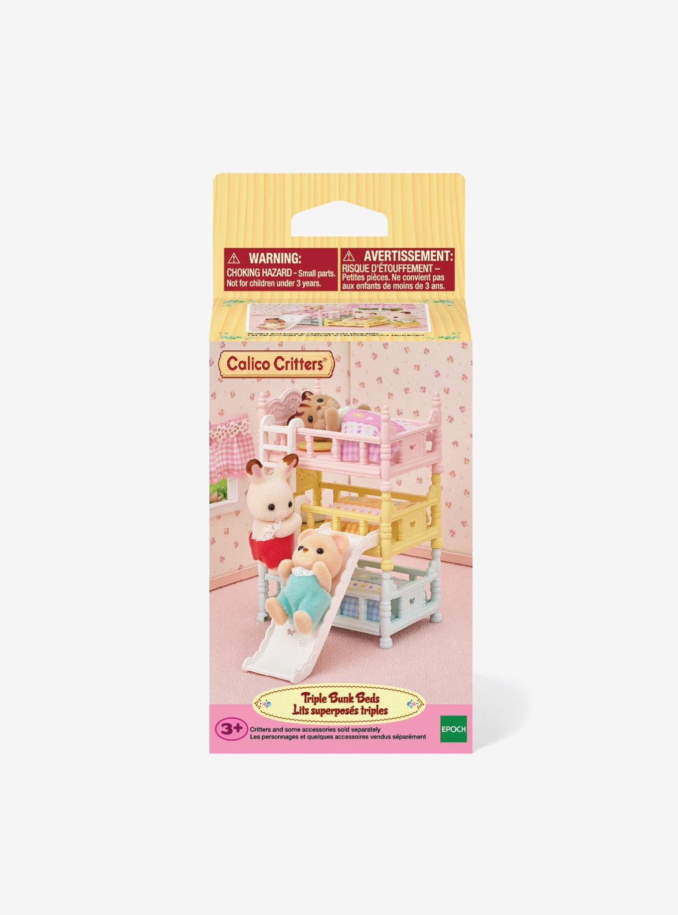 Calico Critters Triple Bunk Beds Set, , hi-res