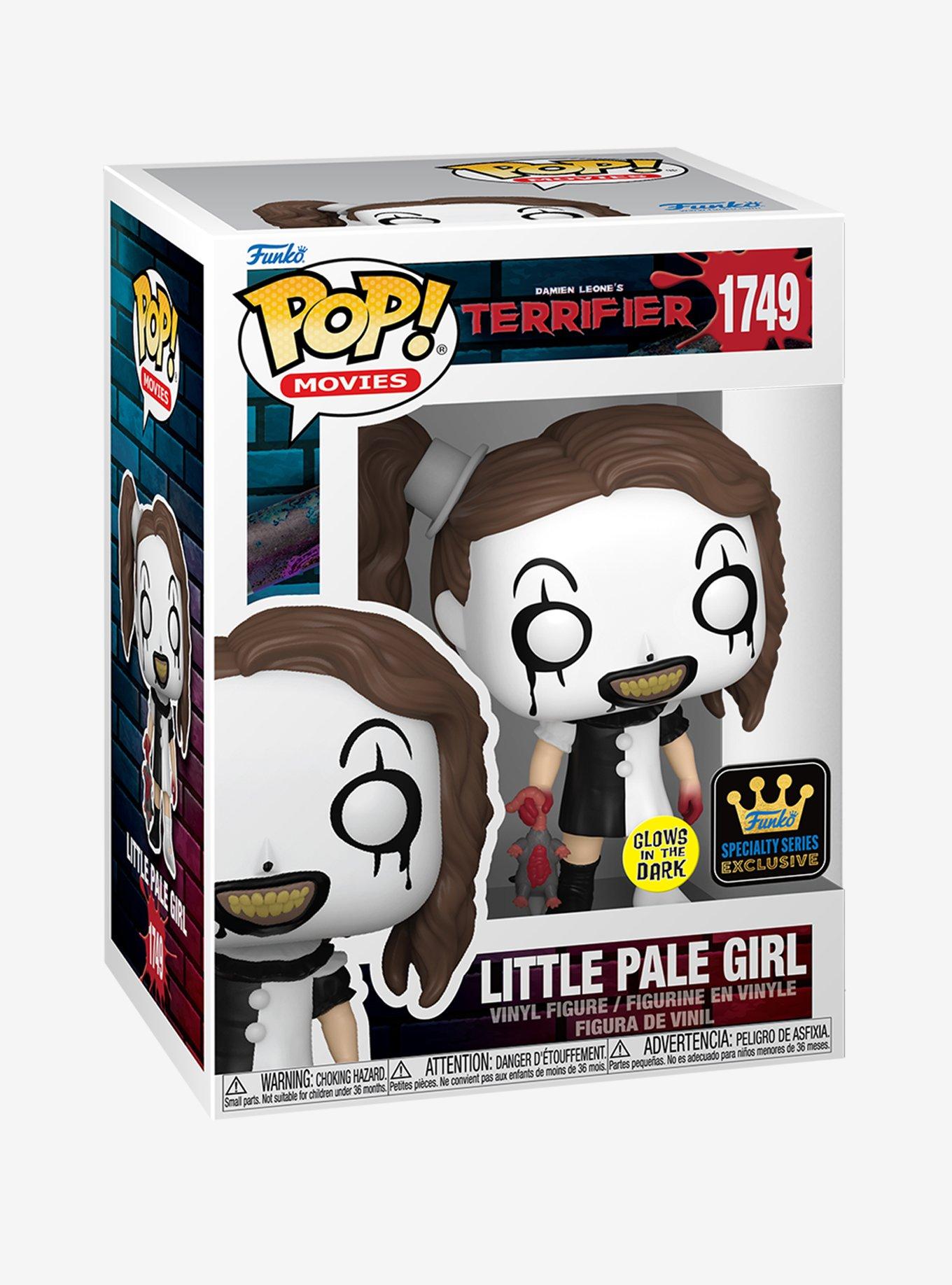 Funko Terrifier Pop! Movies Little Pale Girl Glow-In-The-Dark Vinyl Figure, , alternate