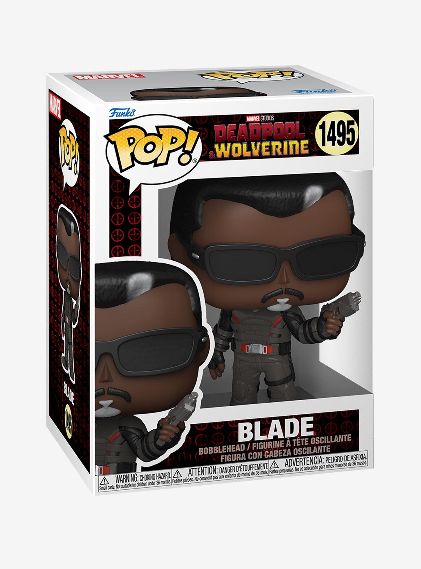 Funko Marvel Deadpool & Wolverine Pop! Blade Vinyl Bobble-Head Figure, , hi-res