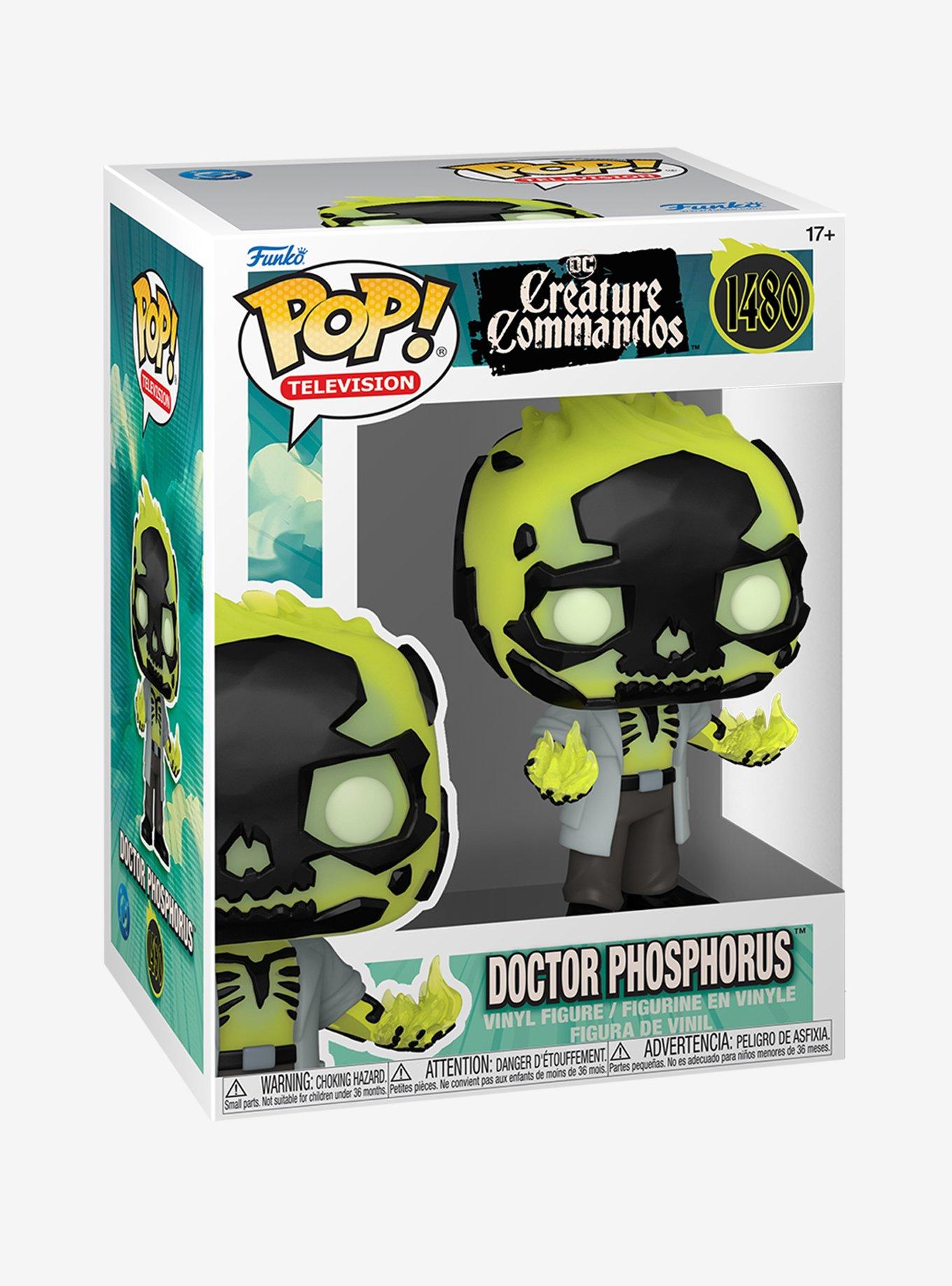 Funko DC Comics Creature Commandos Pop! Television Doctor Phosphorus Glow-In-The-Dark Vinyl Figure, , alternate