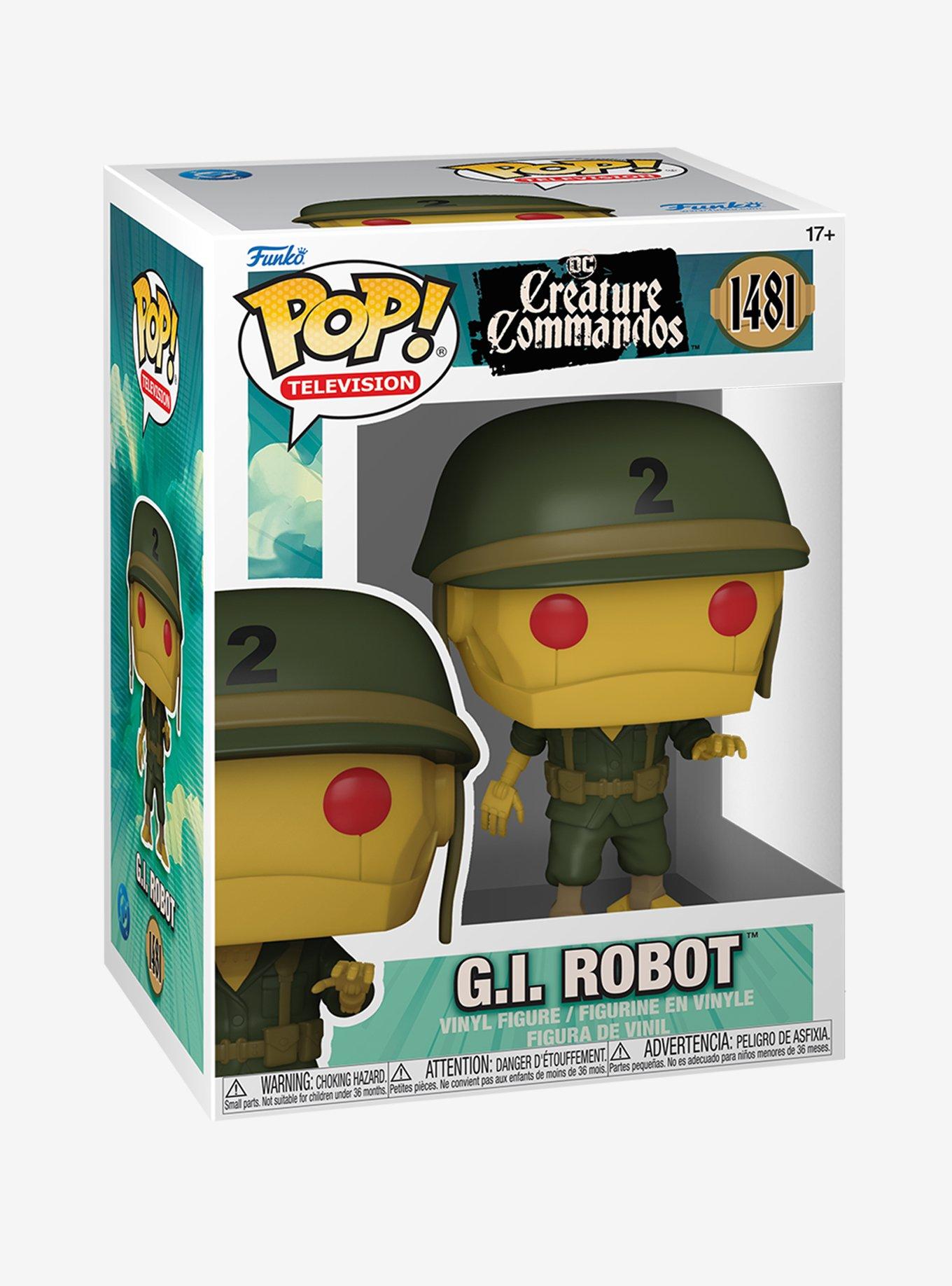 Funko DC Comics Creature Commandos Pop! Television G.I. Robot Vinyl Figure, , hi-res