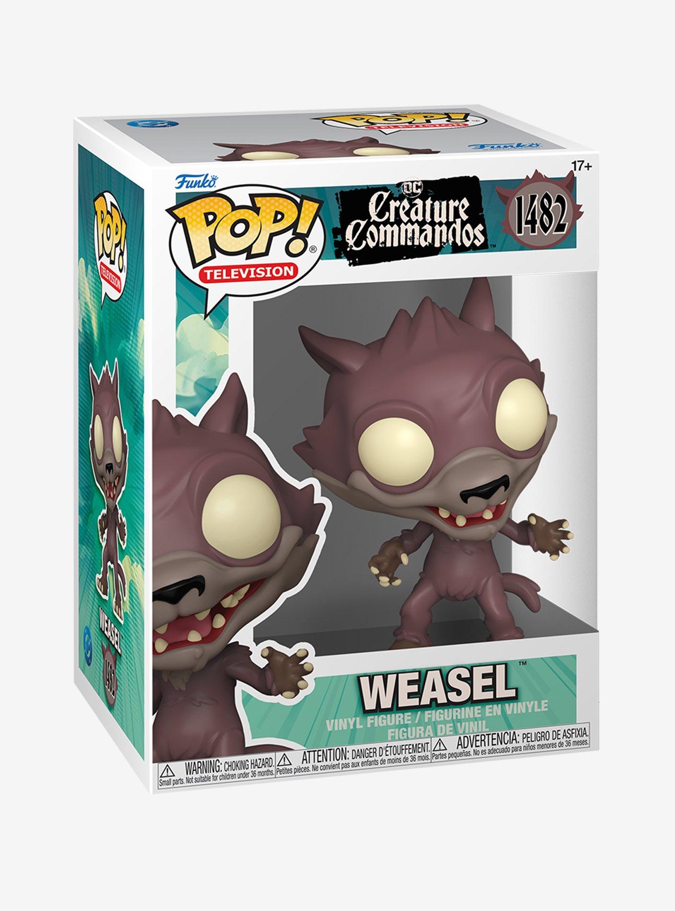 Funko DC Comics Creature Commandos Pop! Television Weasel Vinyl Figure, , alternate