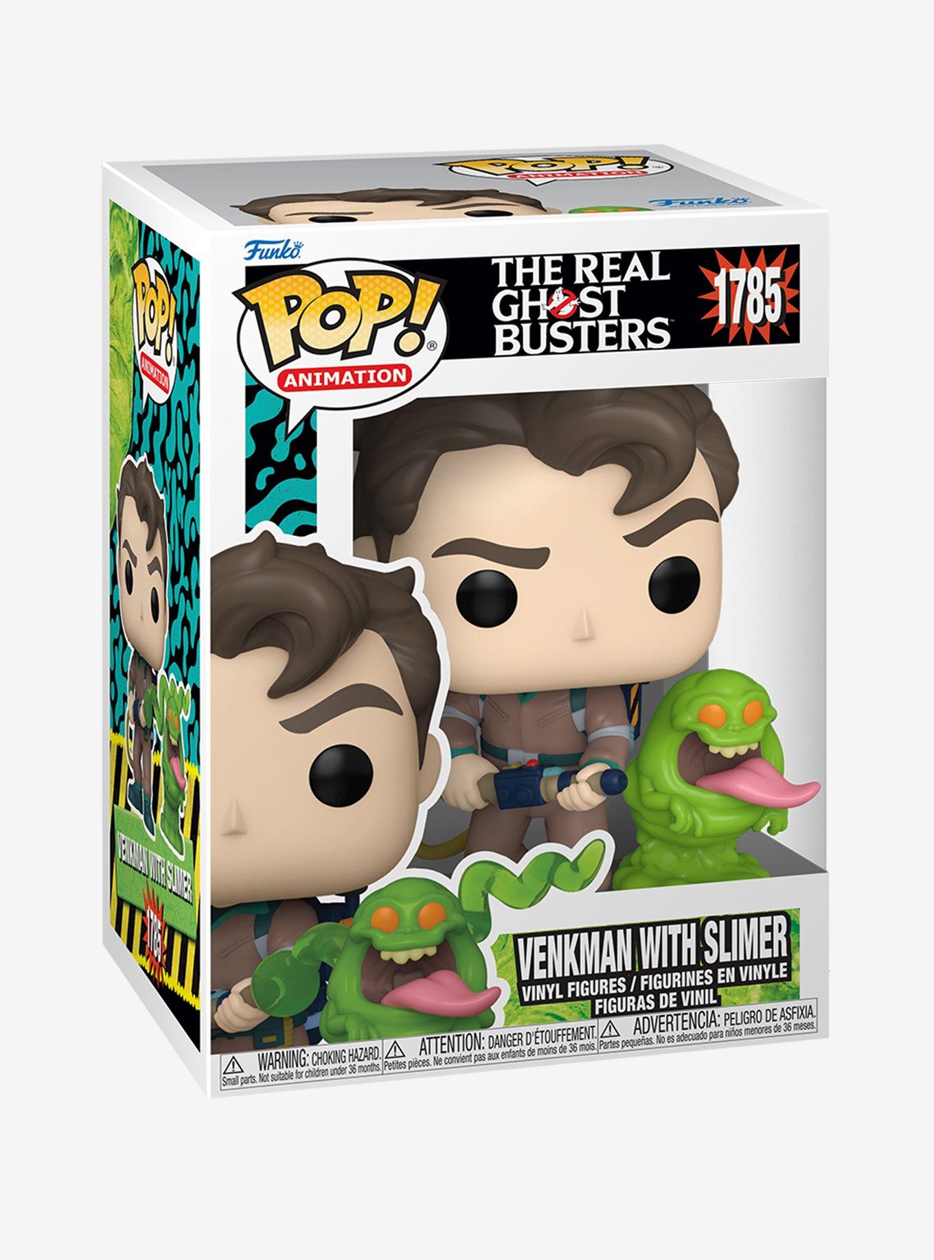 Funko The Real Ghostbusters Pop! Animation Venkman With Slimer Vinyl Figure Set, , hi-res