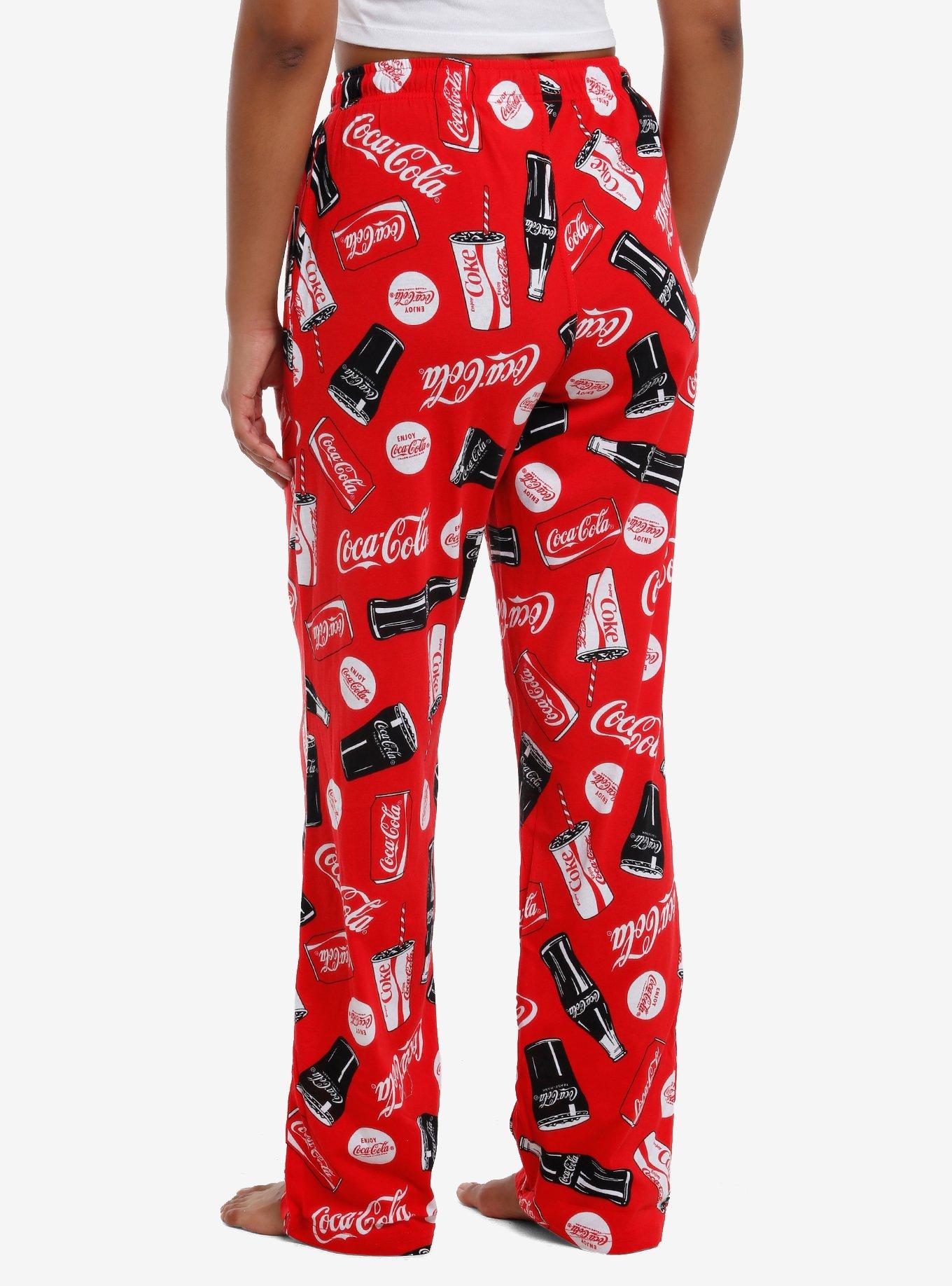 Coca-Cola Allover Print Pajama Pants, MULTI, alternate