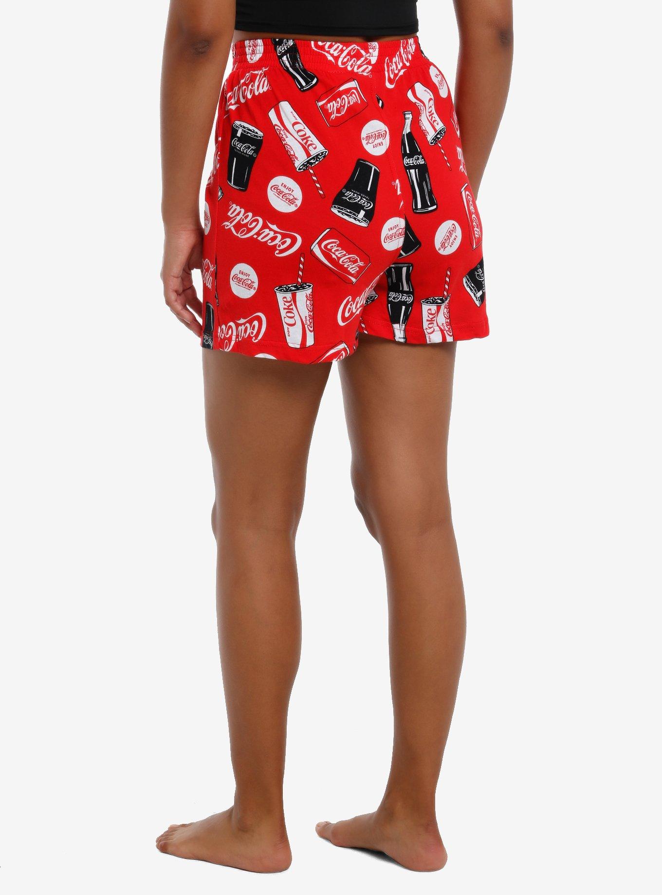 Coca-Cola Allover Print Lounge Shorts, MULTI, alternate