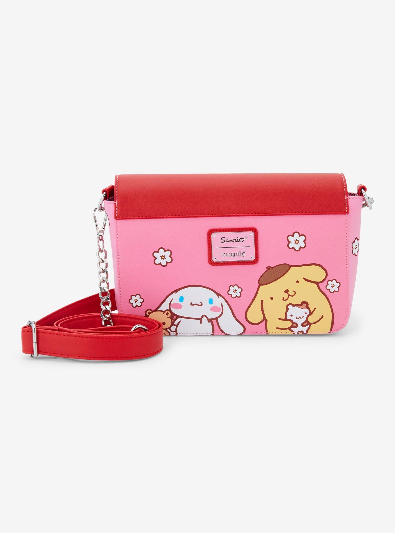 Loungefly Sanrio Hello Kitty and Friends Floral Color Block Crossbody Bag, , alternate