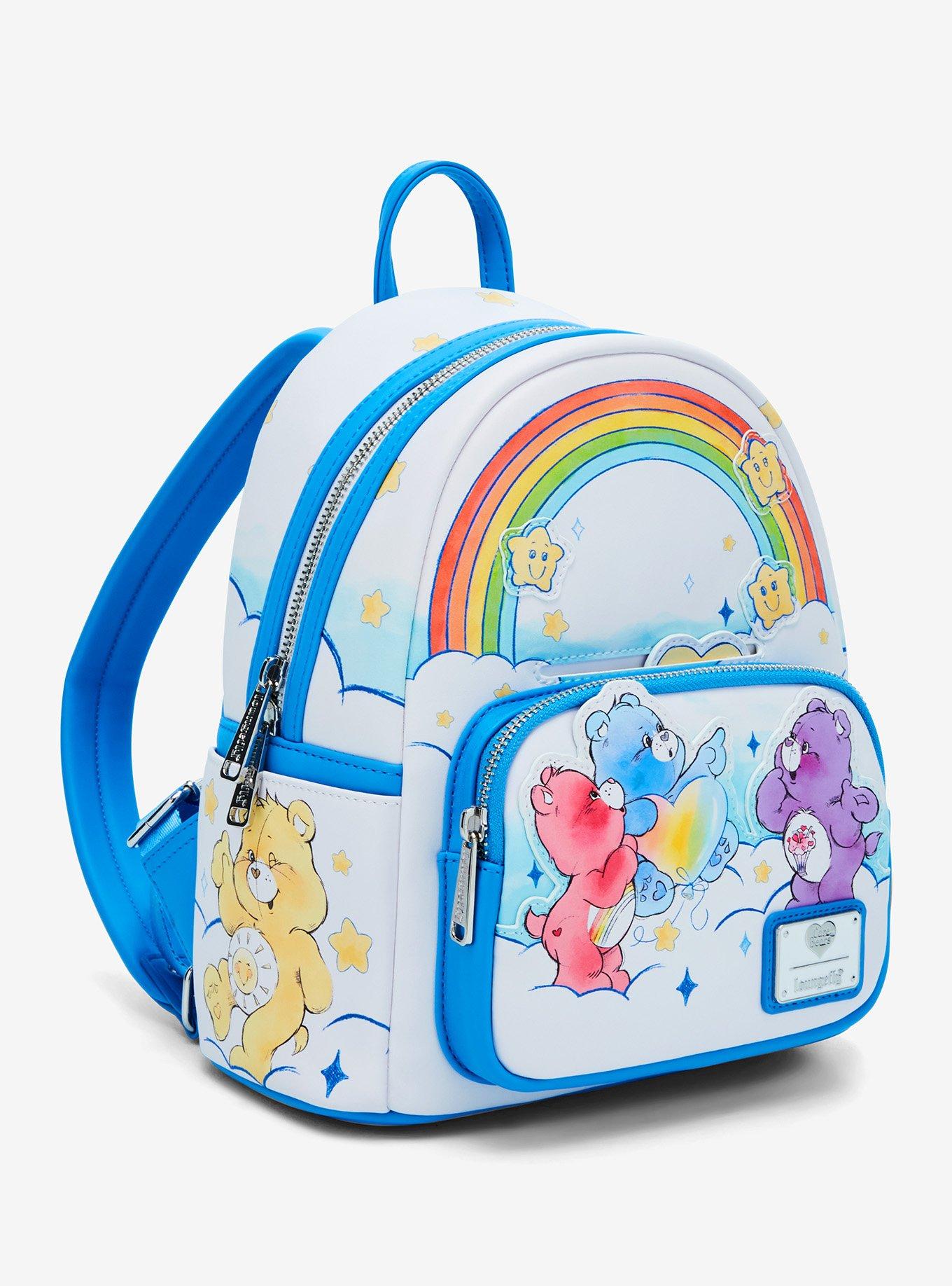 Loungefly Care Bears Rainbow Scene Mini Backpack, , alternate