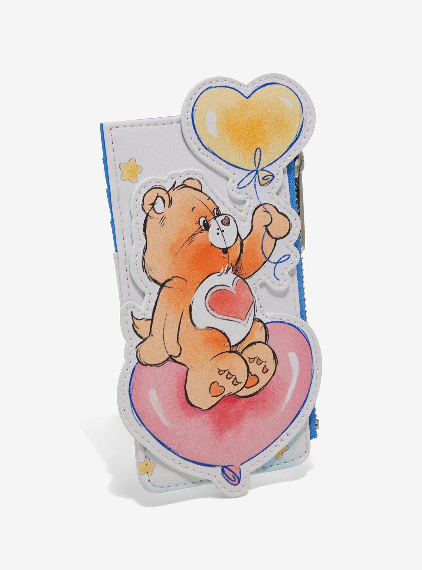 Loungefly Care Bears Tenderheart Bear Balloon Cardholder — BoxLunch Exclusive, , hi-res