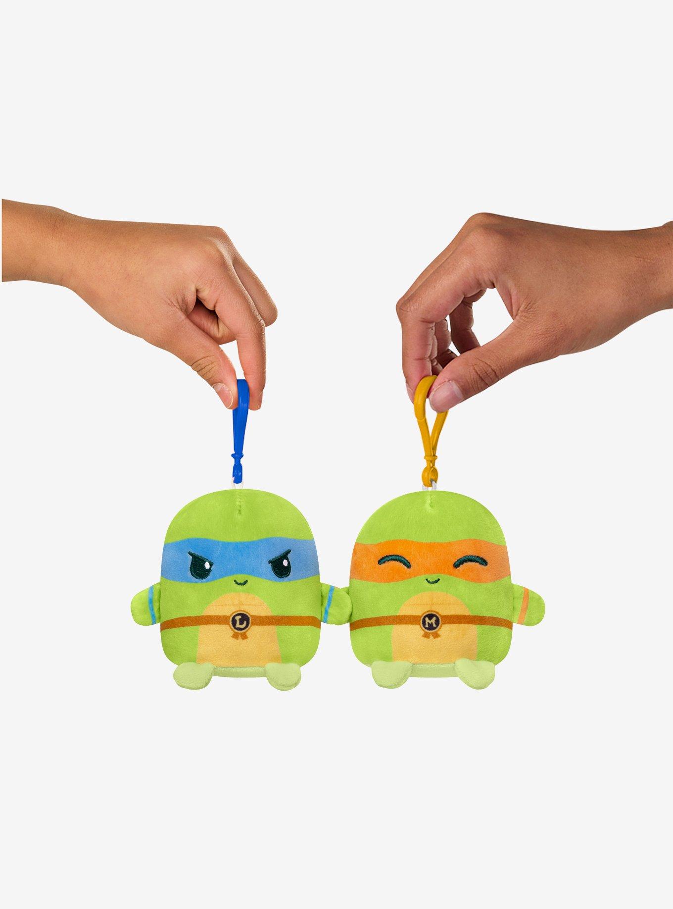 TeeTurtle Plushmates Besties Teenage Mutant Ninja Turtles Characters Plush Keychain Set, , alternate