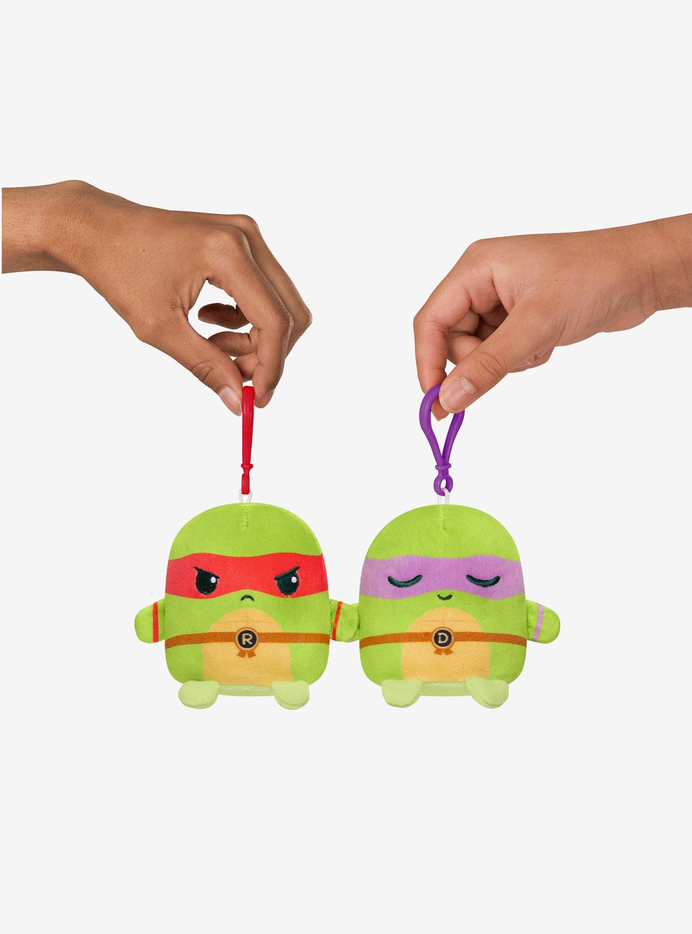 TeeTurtle Plushmates Besties Teenage Mutant Ninja Turtles Characters Plush Keychain Set, , alternate