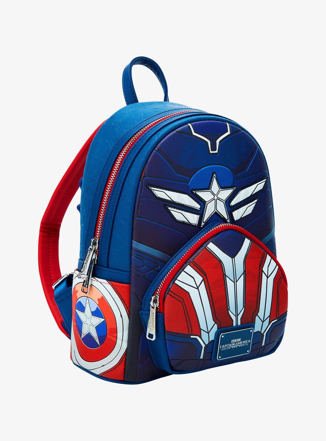 Loungefly Marvel Captain America: Brave New World Costume Mini Backpack, , hi-res