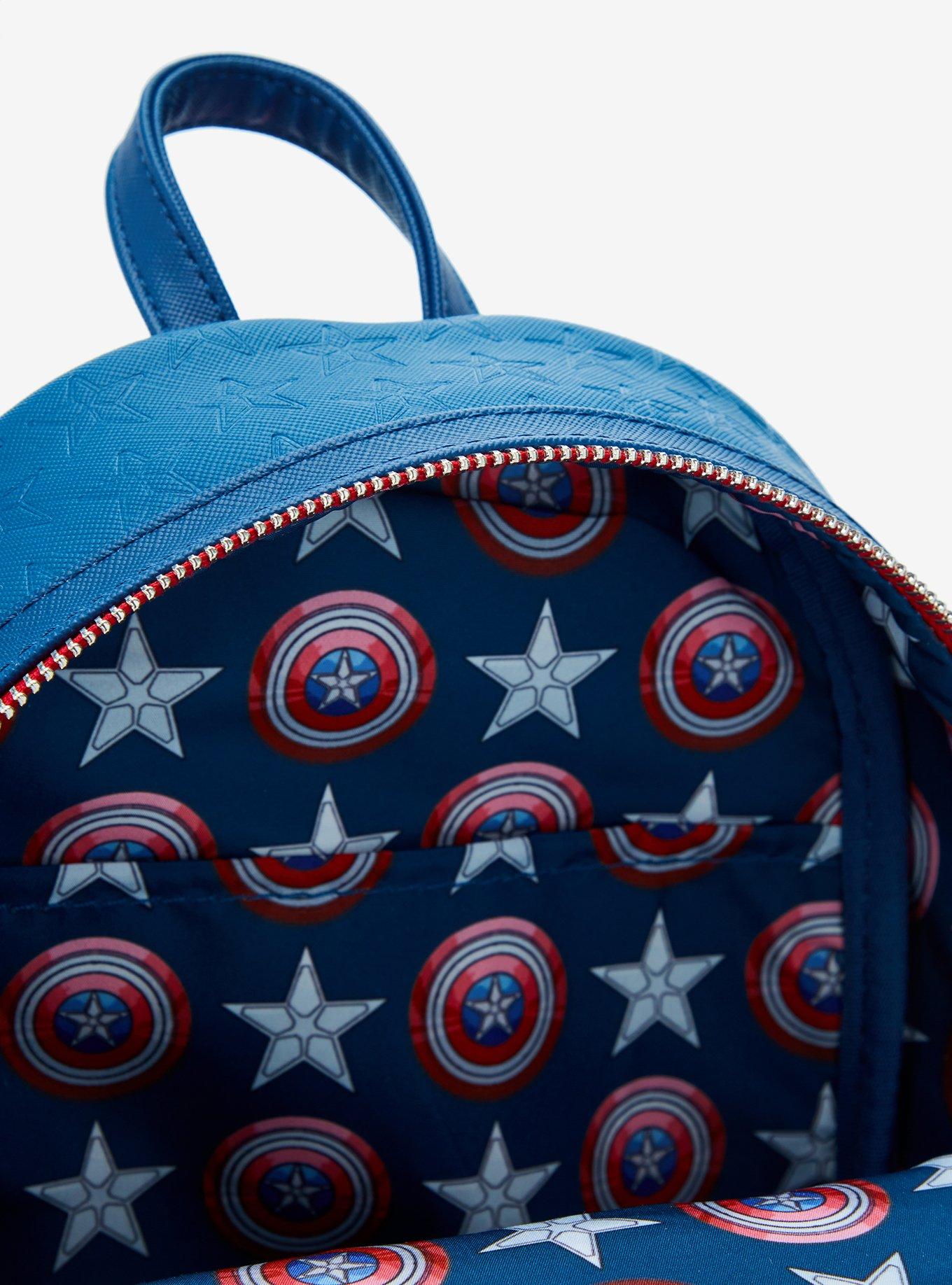 Loungefly Marvel Captain America: Brave New World Costume Mini Backpack, , alternate