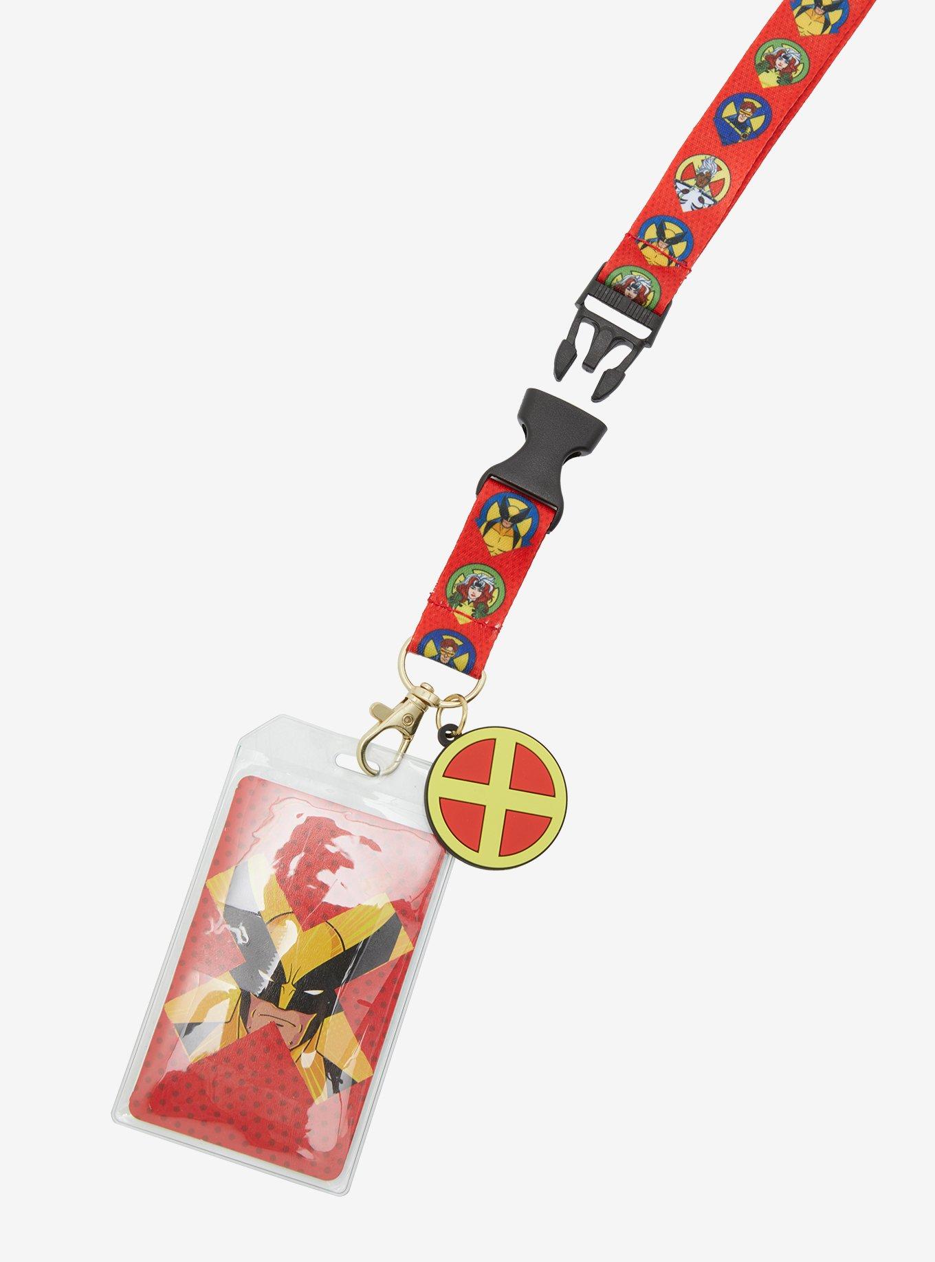 Marvel X-Men '97 Characters Allover Print Lanyard, , alternate