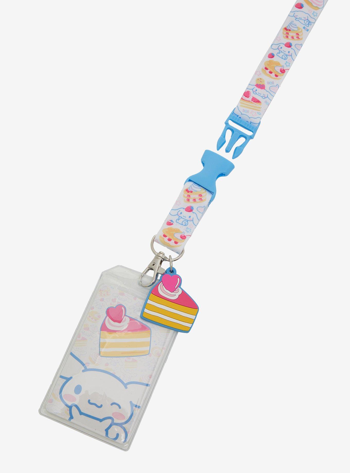 Sanrio Cinnamoroll Desserts Allover Print Lanyard, , hi-res