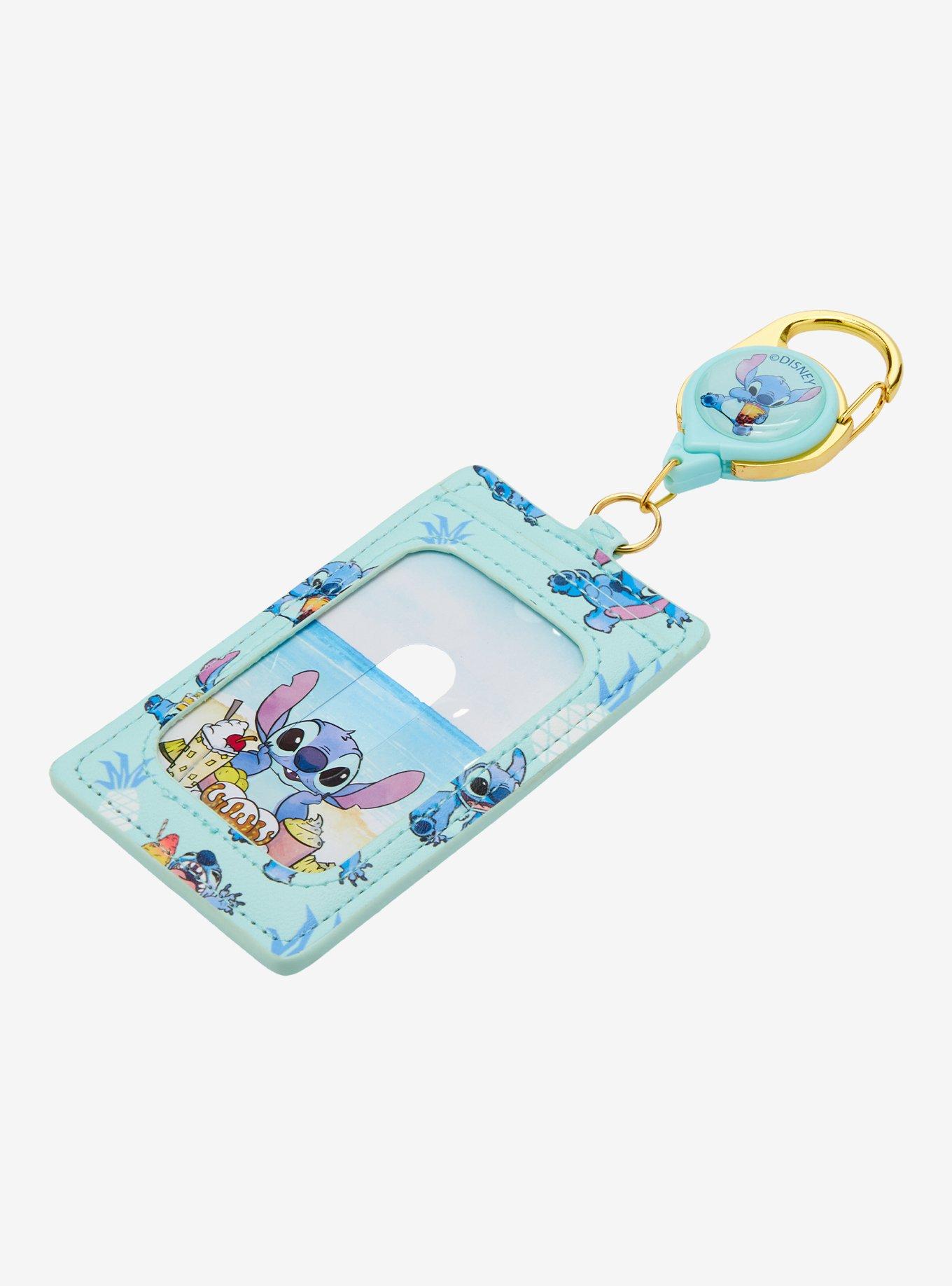 Loungefly Disney Lilo & Stitch Beachside Desserts Retractable Lanyard — BoxLunch Exclusive, , alternate