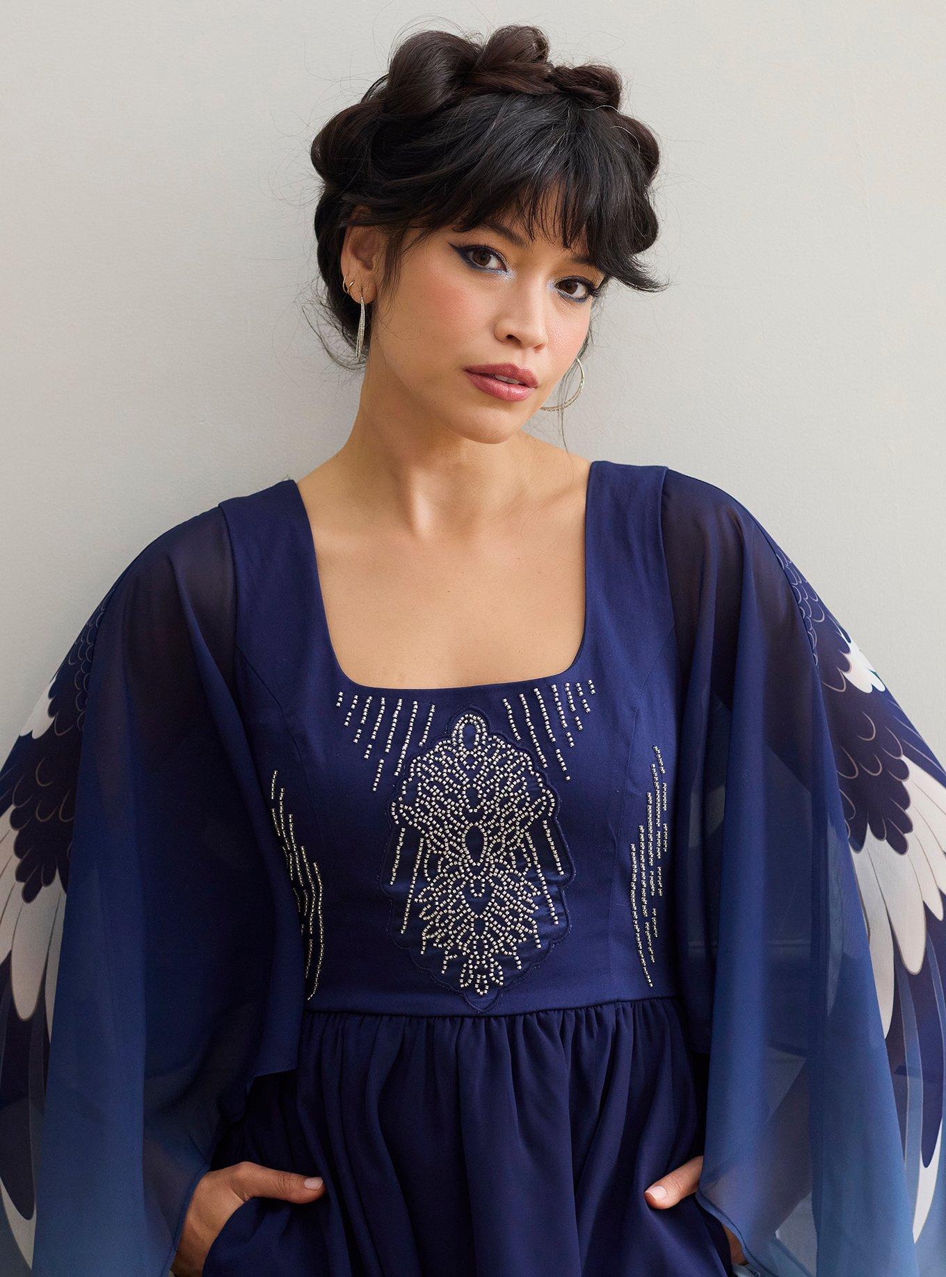 Her Universe The Hunger Games Katniss Mockingjay Dress Her Universe Exclusive, BLUE  NAVY, alternate