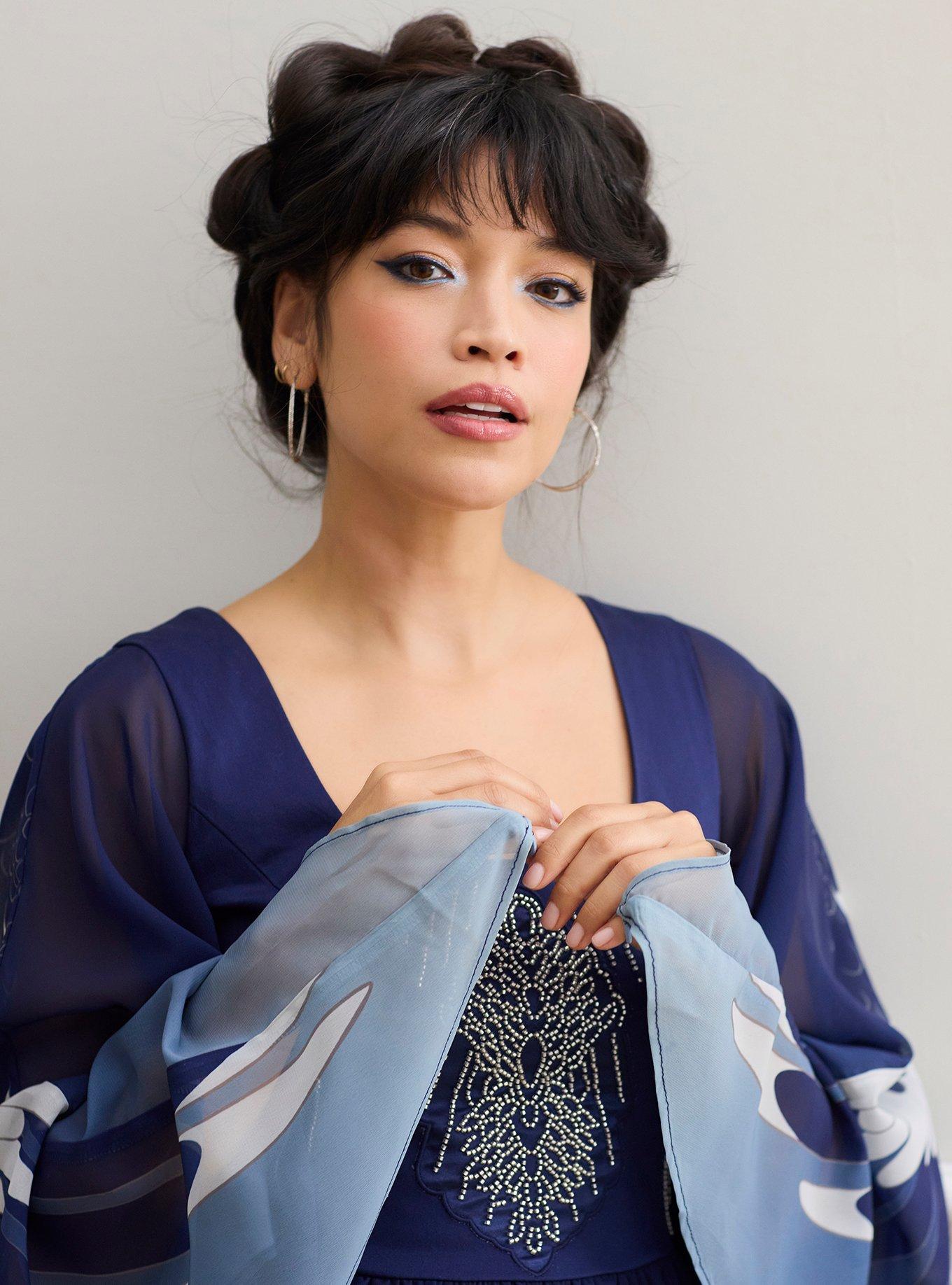 Her Universe The Hunger Games Katniss Mockingjay Dress Her Universe Exclusive, BLUE  NAVY, alternate