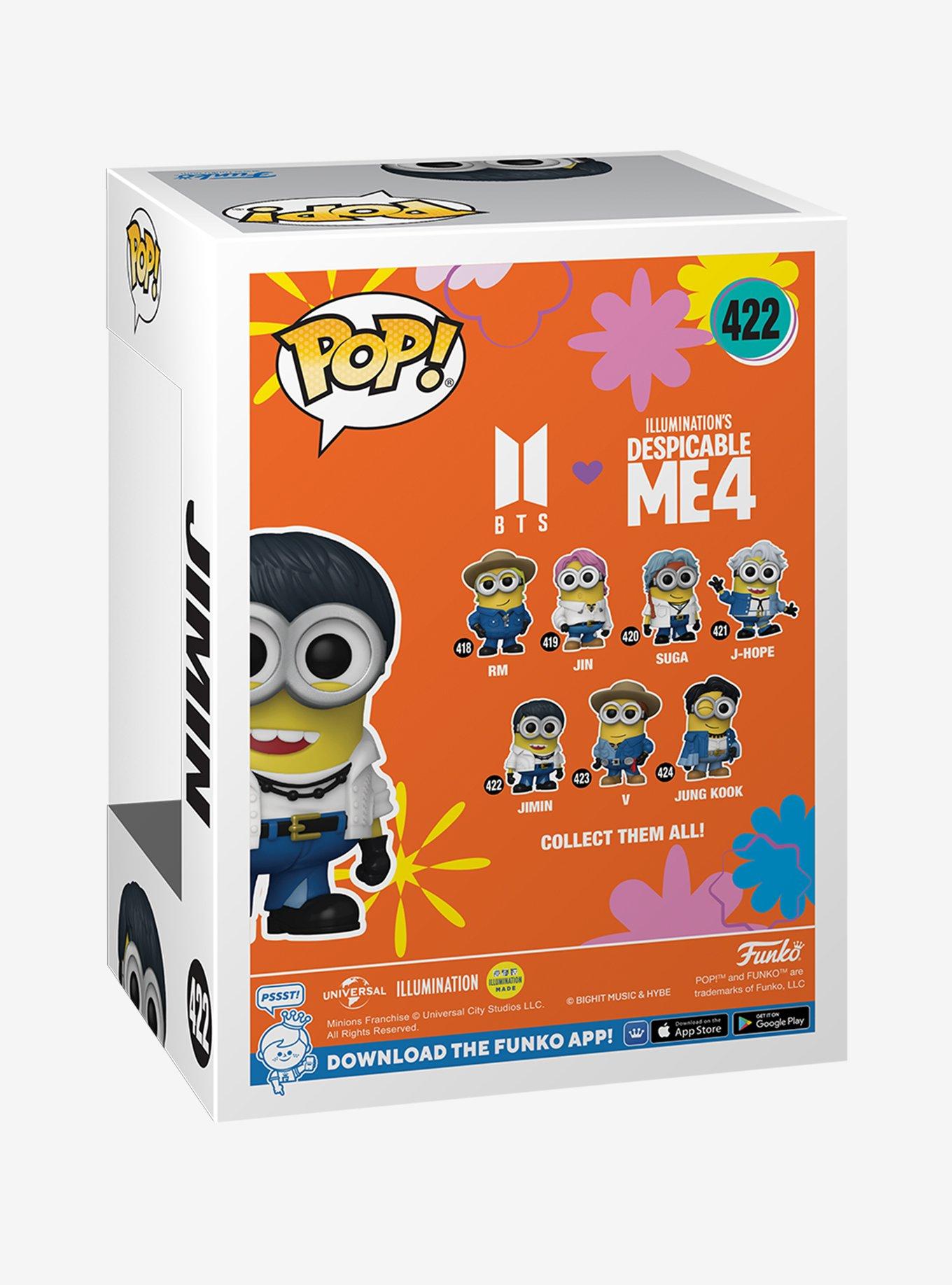 Funko Pop! Despicable Me 4 BTS Jimin Vinyl Figure, , alternate