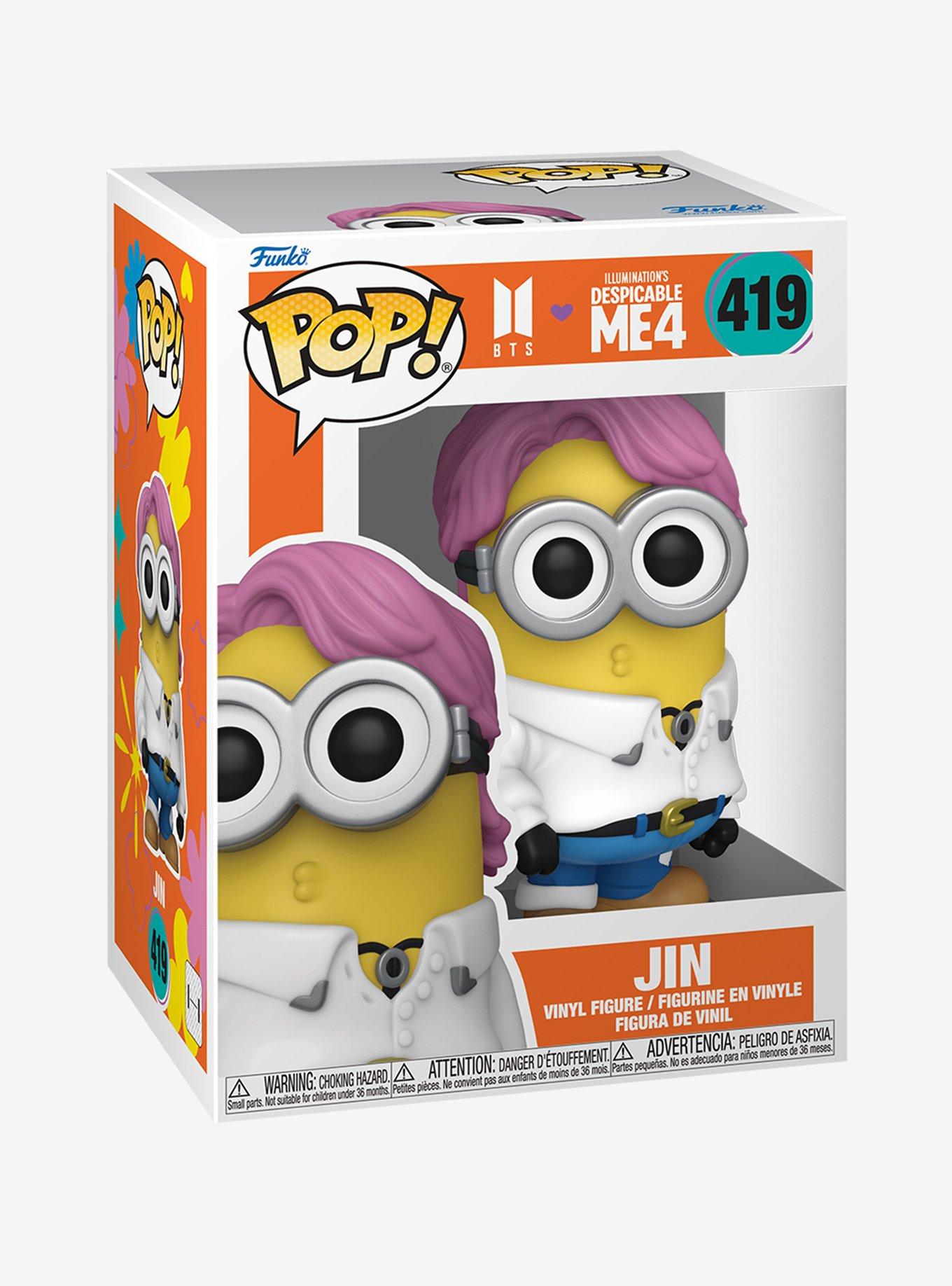 Funko Pop! Despicable Me 4 BTS Jin Vinyl Figure, , alternate