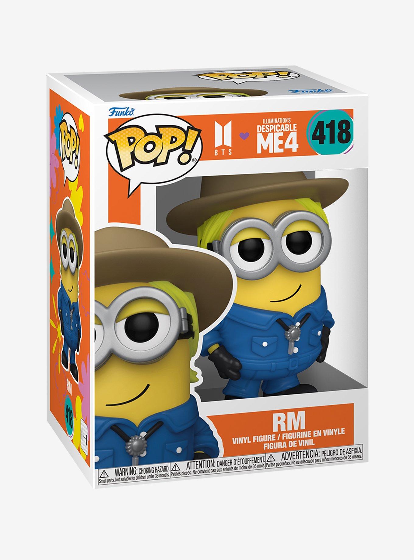 Funko Pop! Despicable Me 4 BTS RM Vinyl Figure, , alternate