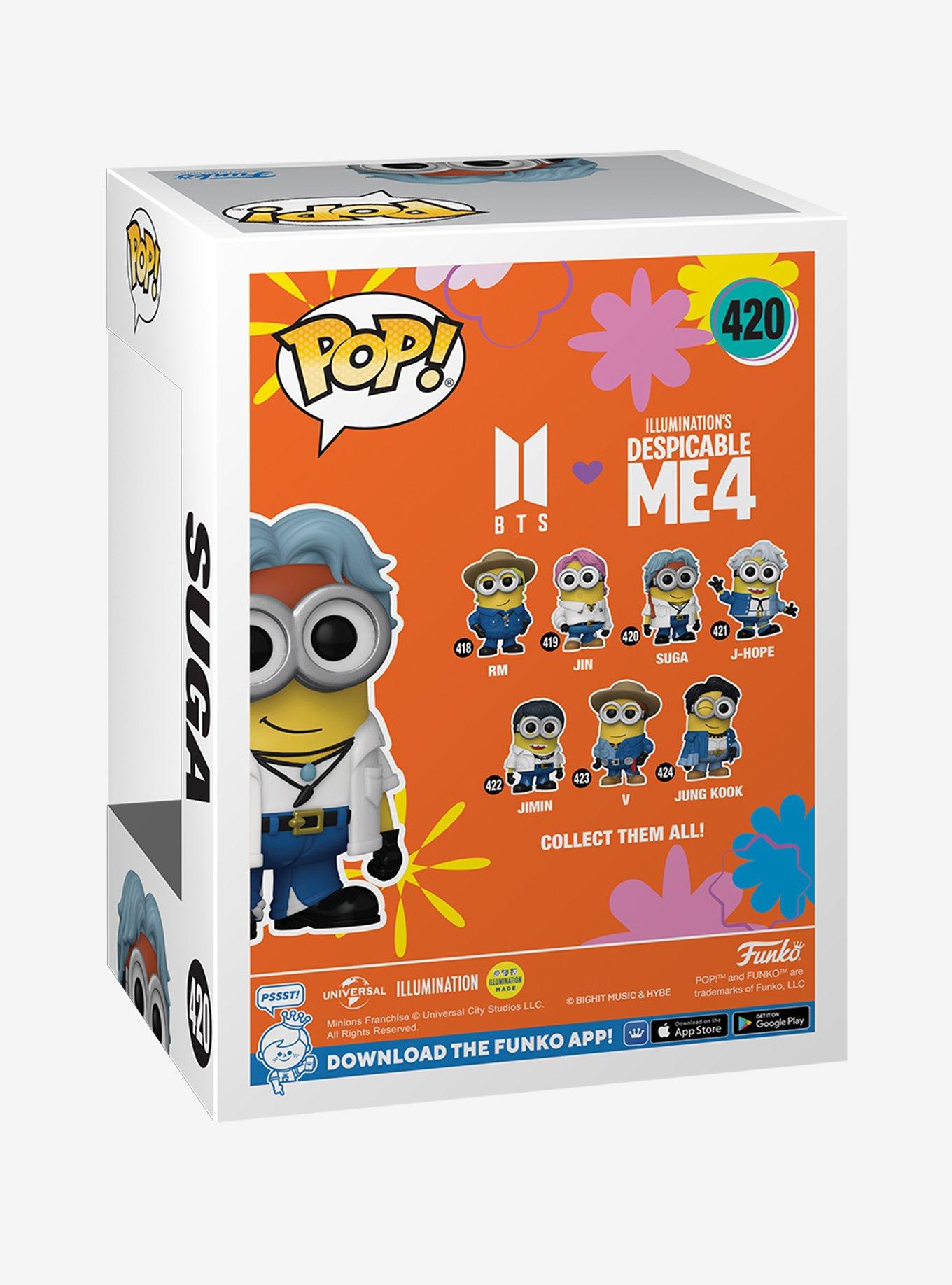 Funko Pop! Despicable Me 4 BTS Suga Vinyl Figure, , alternate