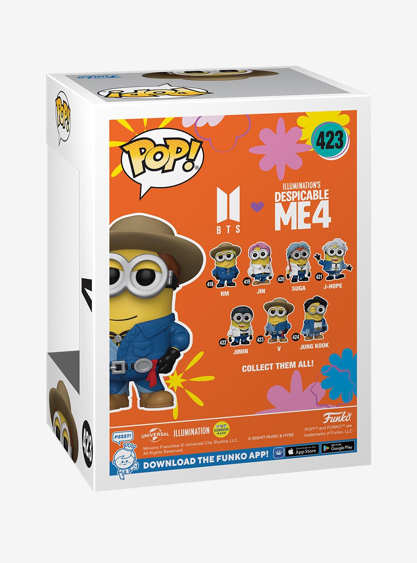 Funko Pop! Despicable Me 4 BTS V Vinyl Figure, , alternate