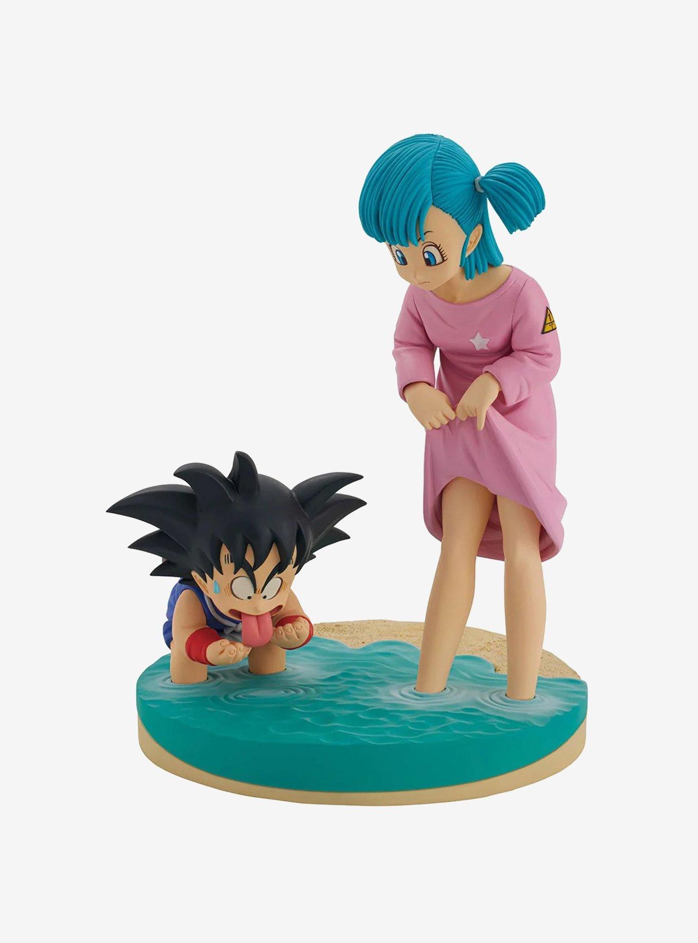 Bandai Spirits Dragon Ball Z Ichibansho Revible Moment Goku & Bulma (Dragon History) Figure, , alternate