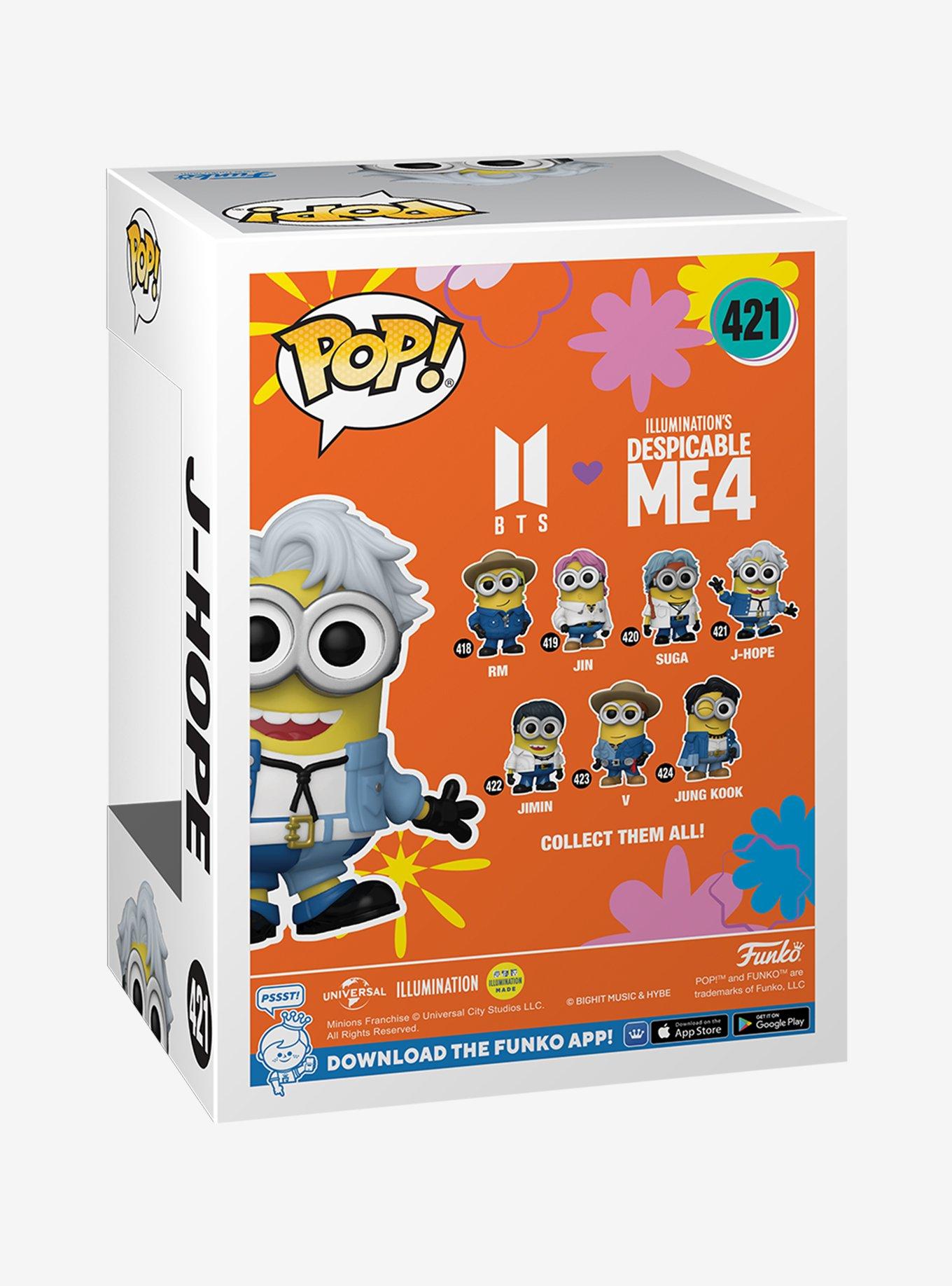 Funko Despicable Me 4 X BTS Pop! J-Hope Vinyl Figure, , alternate