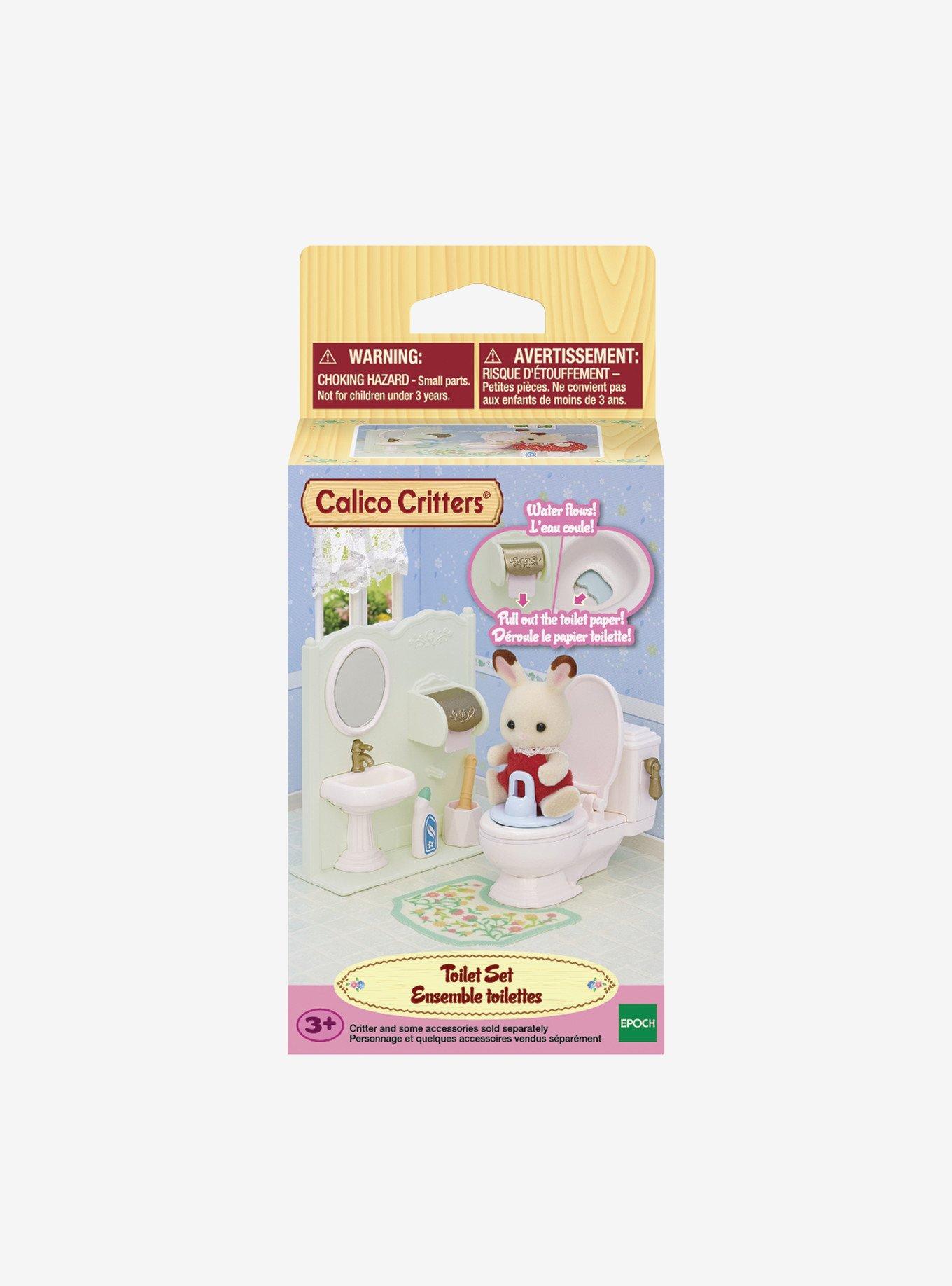 Calico Critters Toilet Accessory Set, , alternate