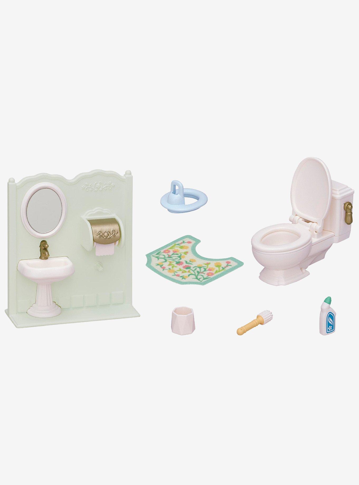 Calico Critters Toilet Accessory Set, , alternate