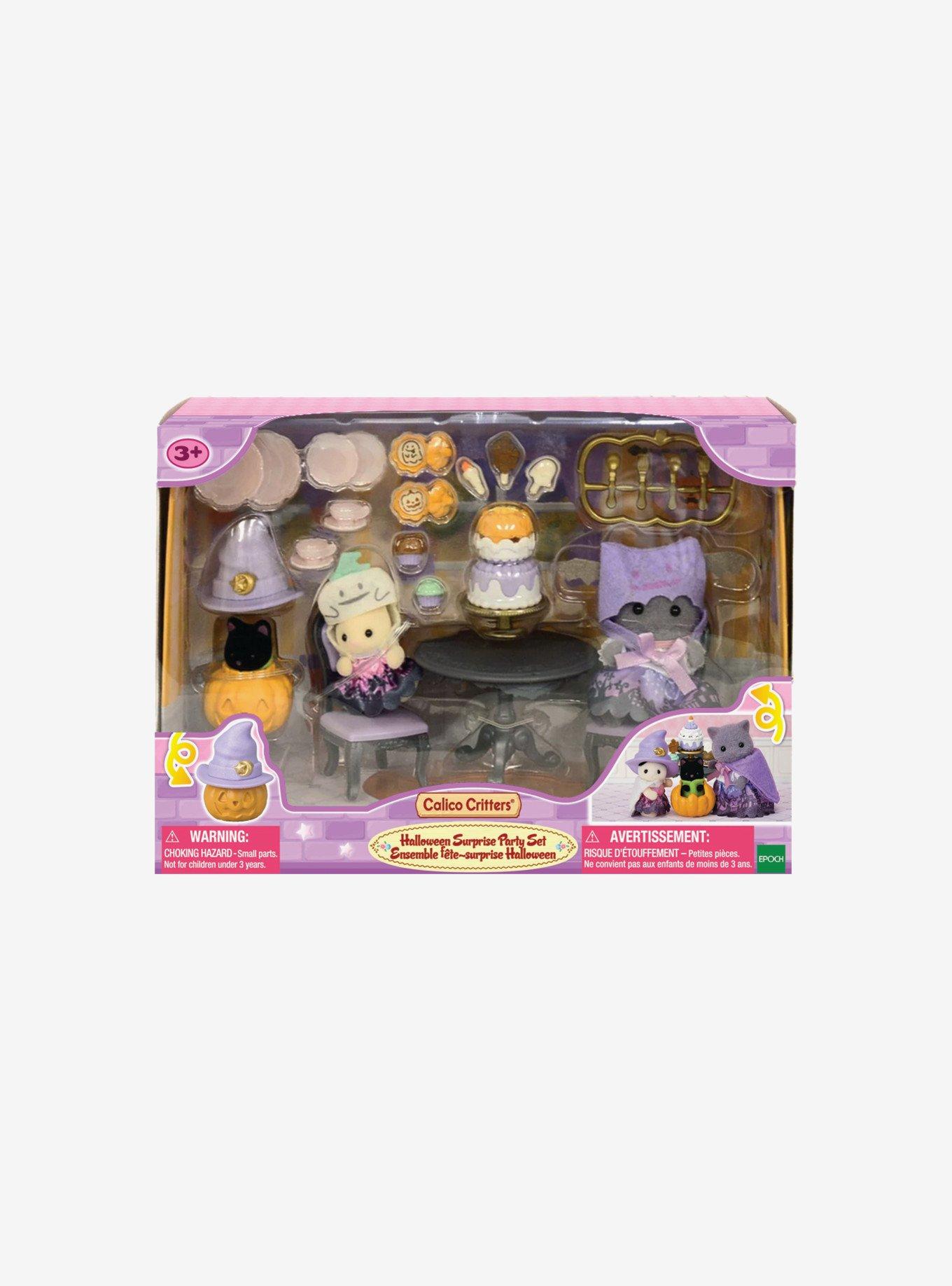 Calico Critters Halloween Surprise Party Set, , alternate
