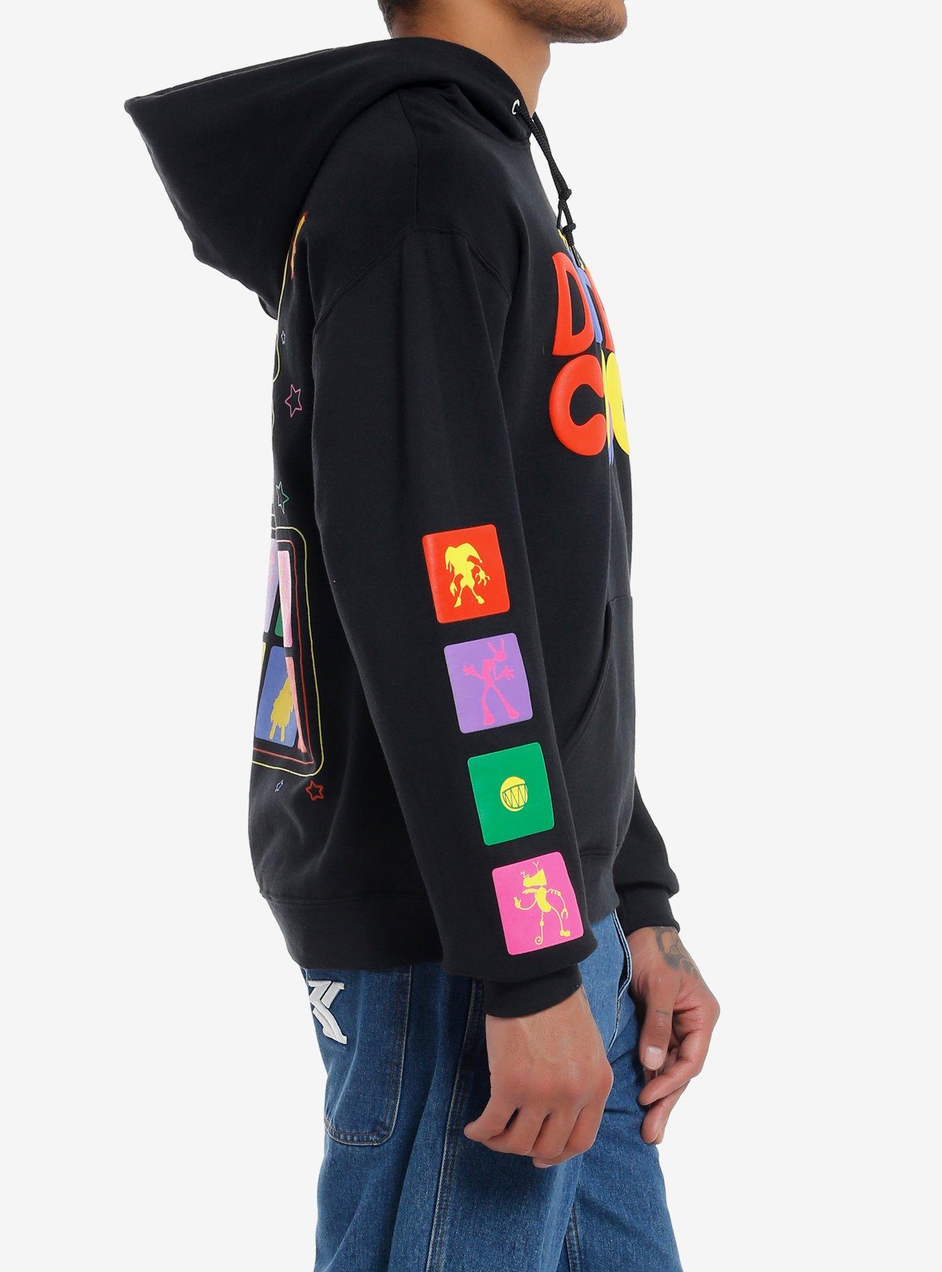 The Amazing Digital Circus Icons Hoodie, BLACK, alternate