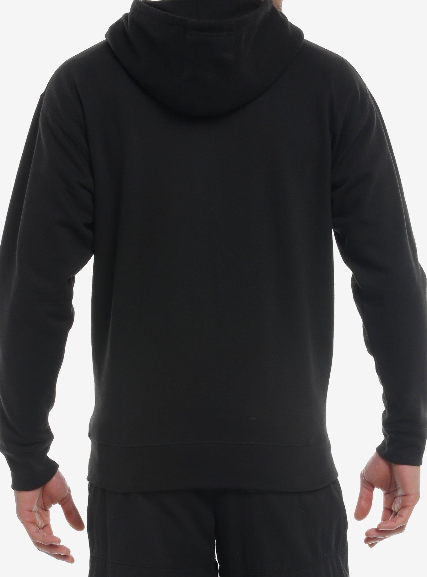 Ice Nine Kills Halloween In Horrorwood Glow-In-The-Dark Hoodie, BLACK, alternate