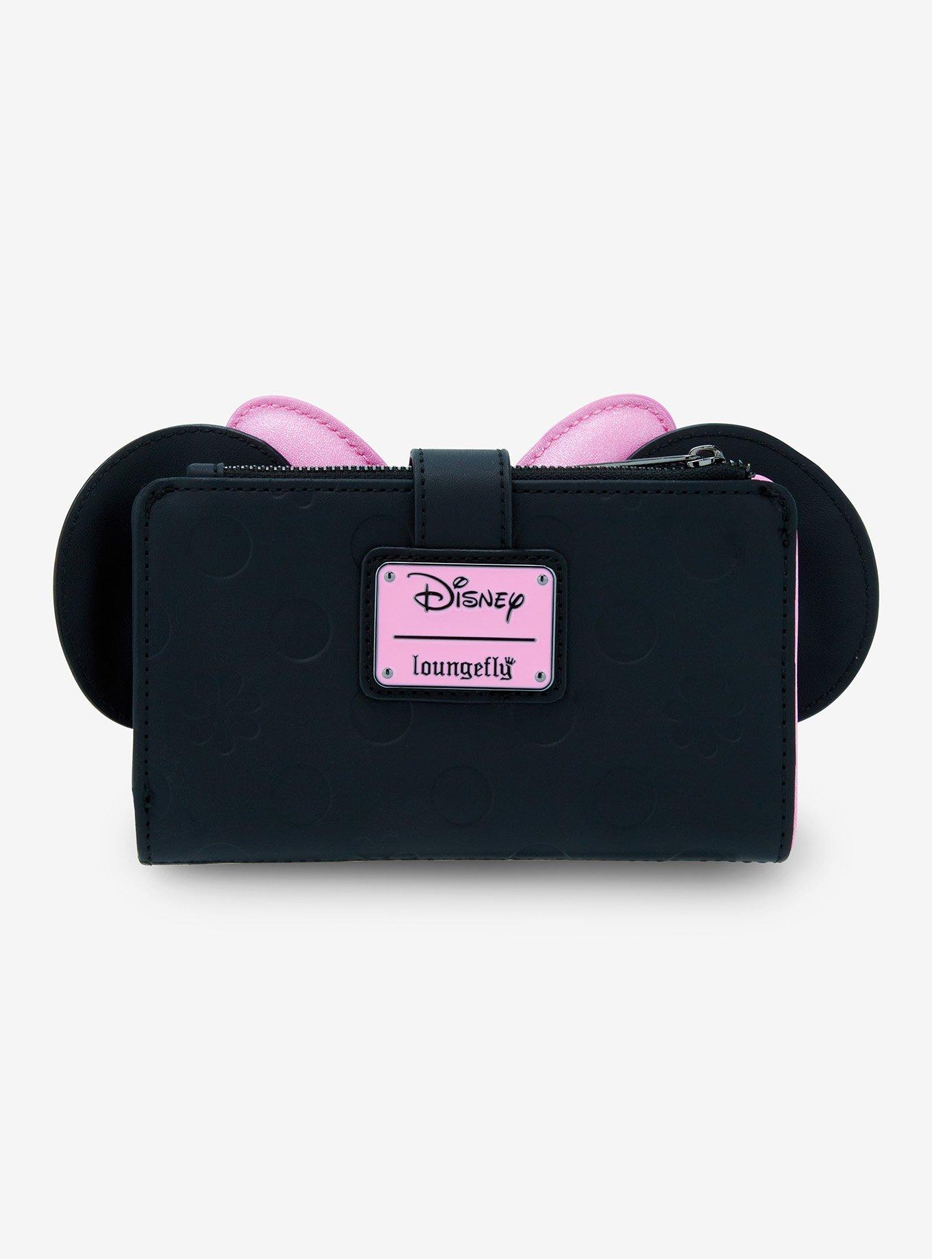 Loungefly Disney Minnie Mouse Floral Ears Small Wallet, , alternate