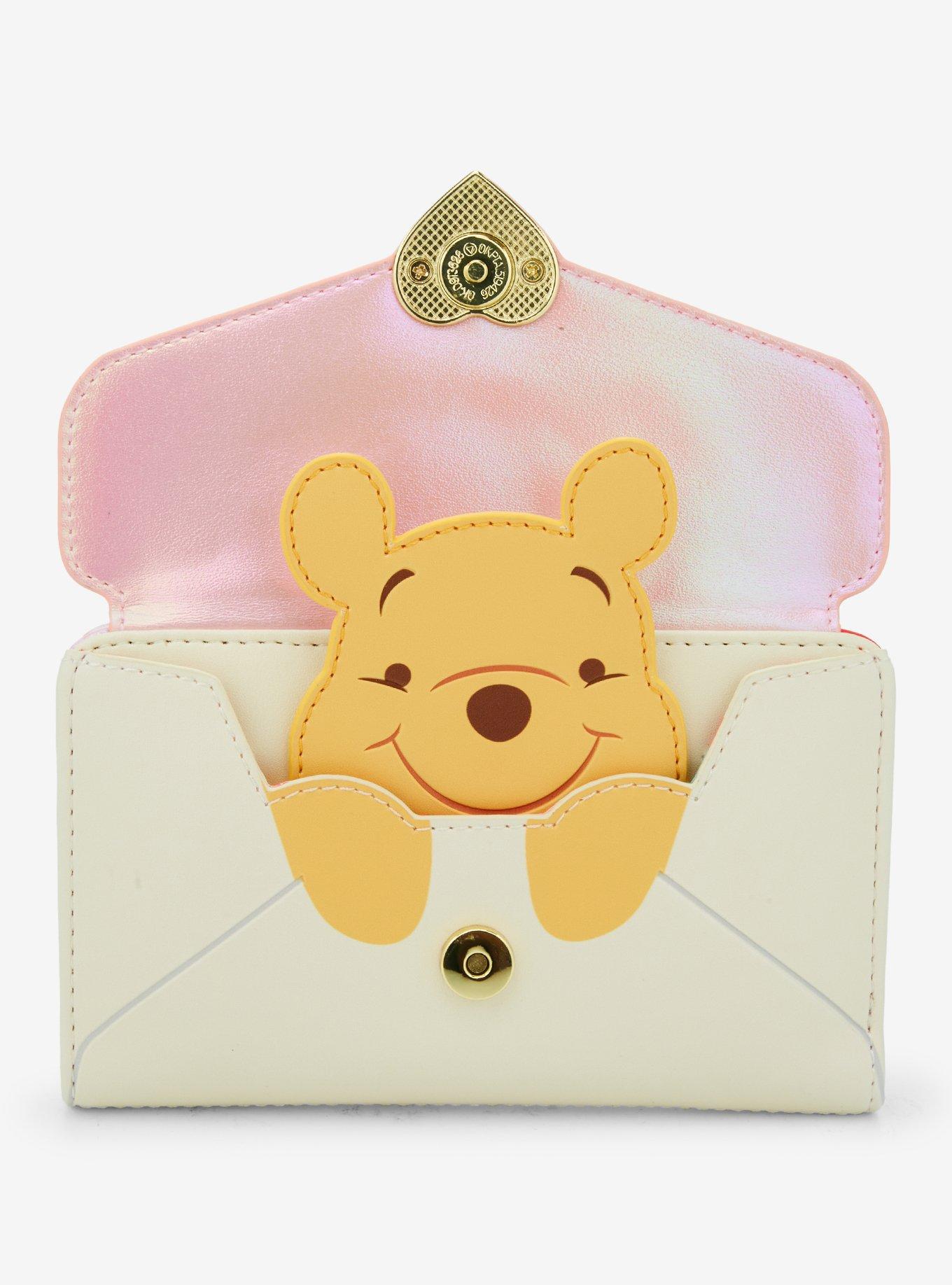 Loungefly Disney Winnie the Pooh Love Letter Figural Snap Wallet, , hi-res