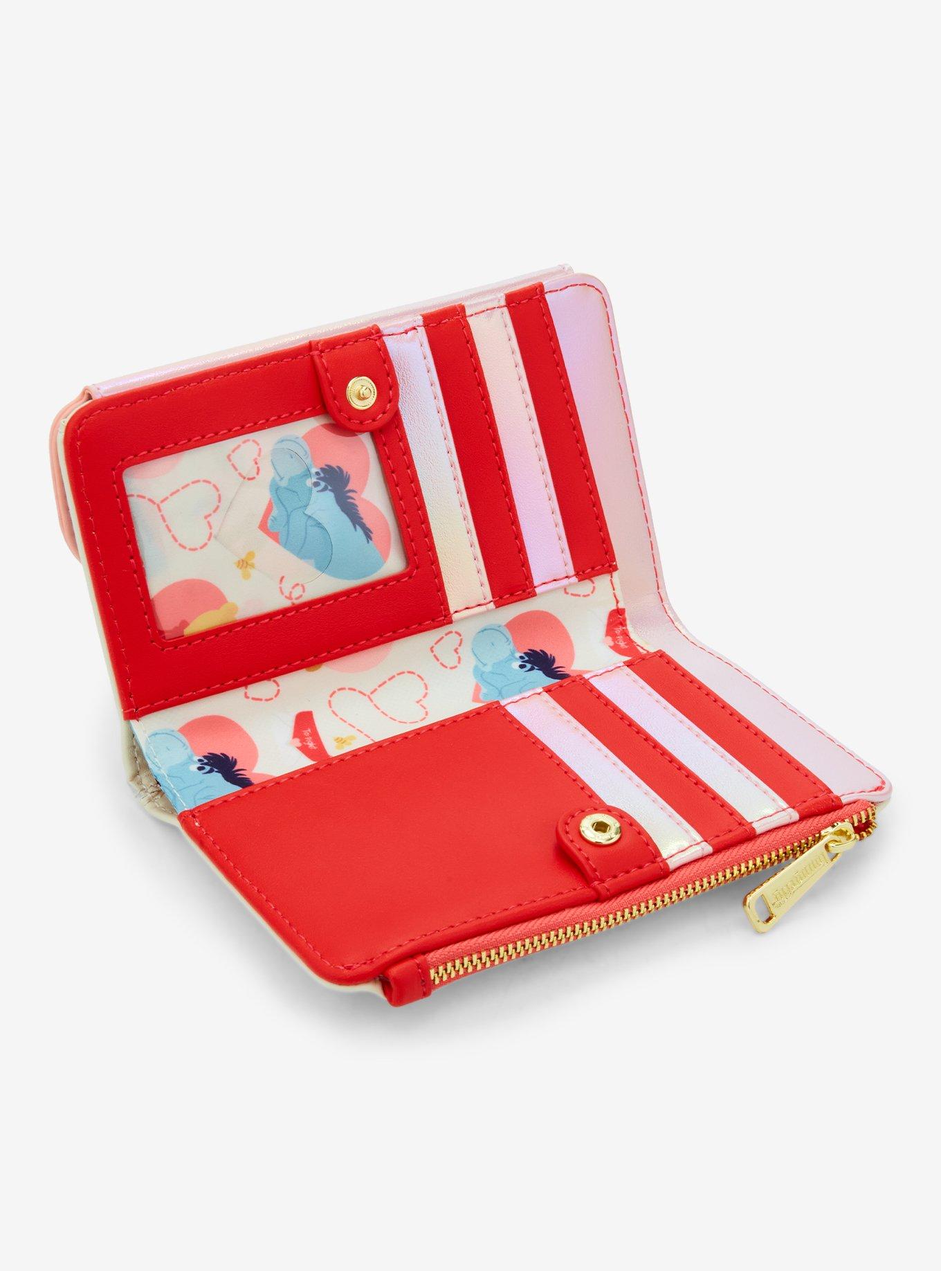 Loungefly Disney Winnie the Pooh Love Letter Figural Snap Wallet, , alternate