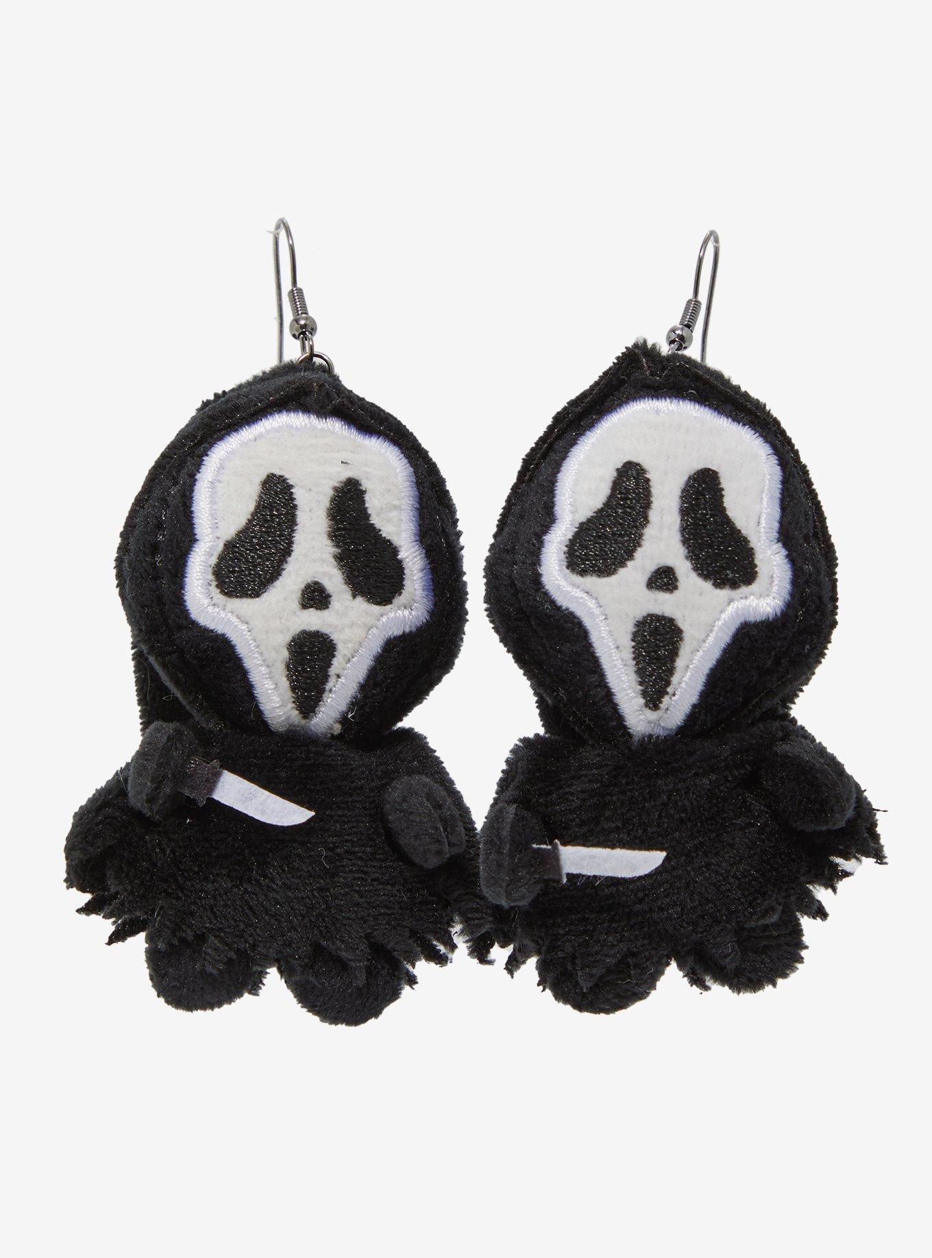 Ghostface Figural Plush Earrings &mdash; BoxLunch Exclusive, , alternate