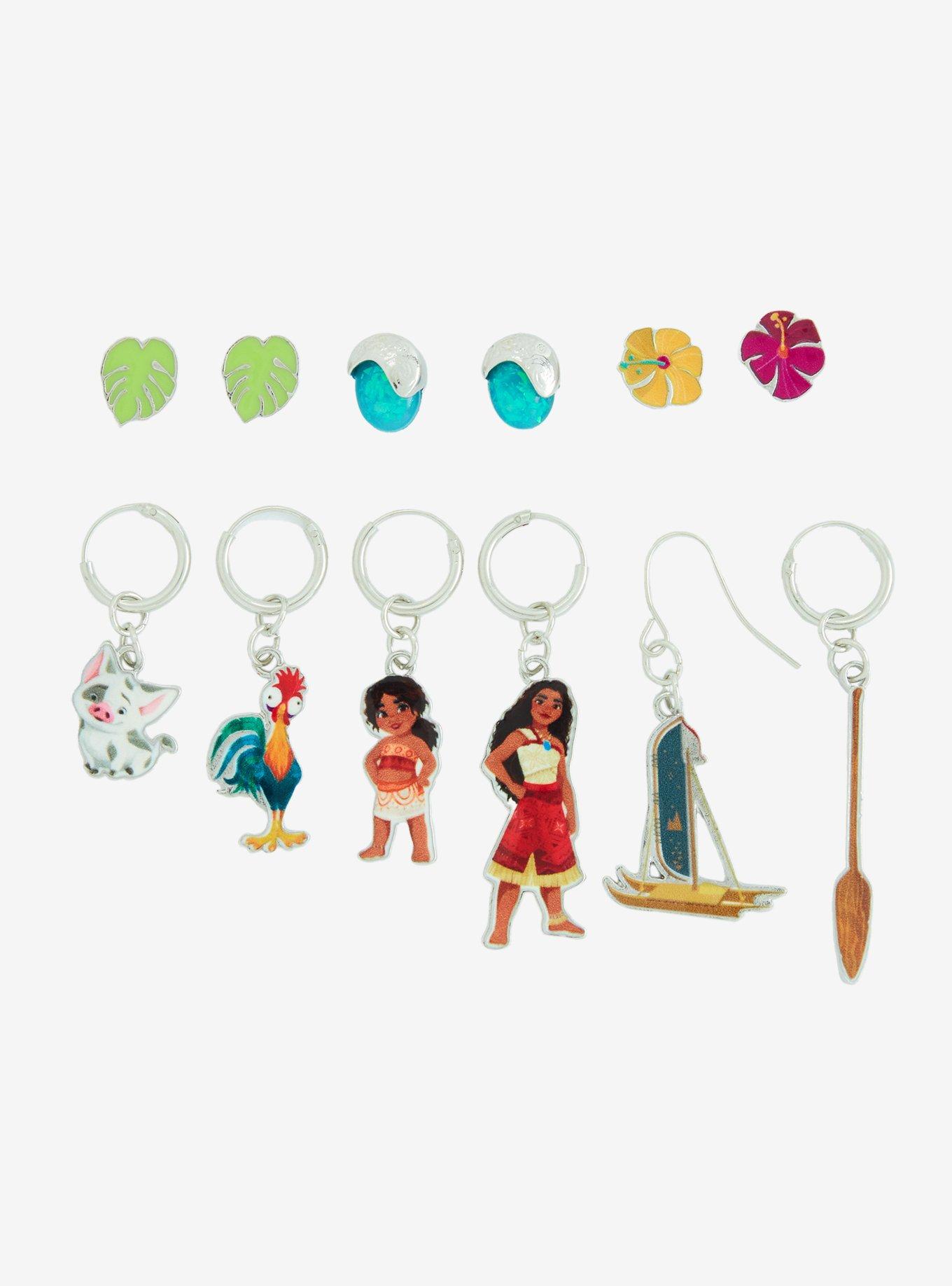Disney Moana 2 Mix and Match Icons Earring Set, , alternate